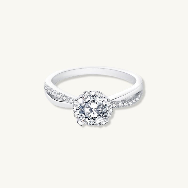 1 ct The Amelia Moissanite Diamond Engagement Ring - Camile & Stone