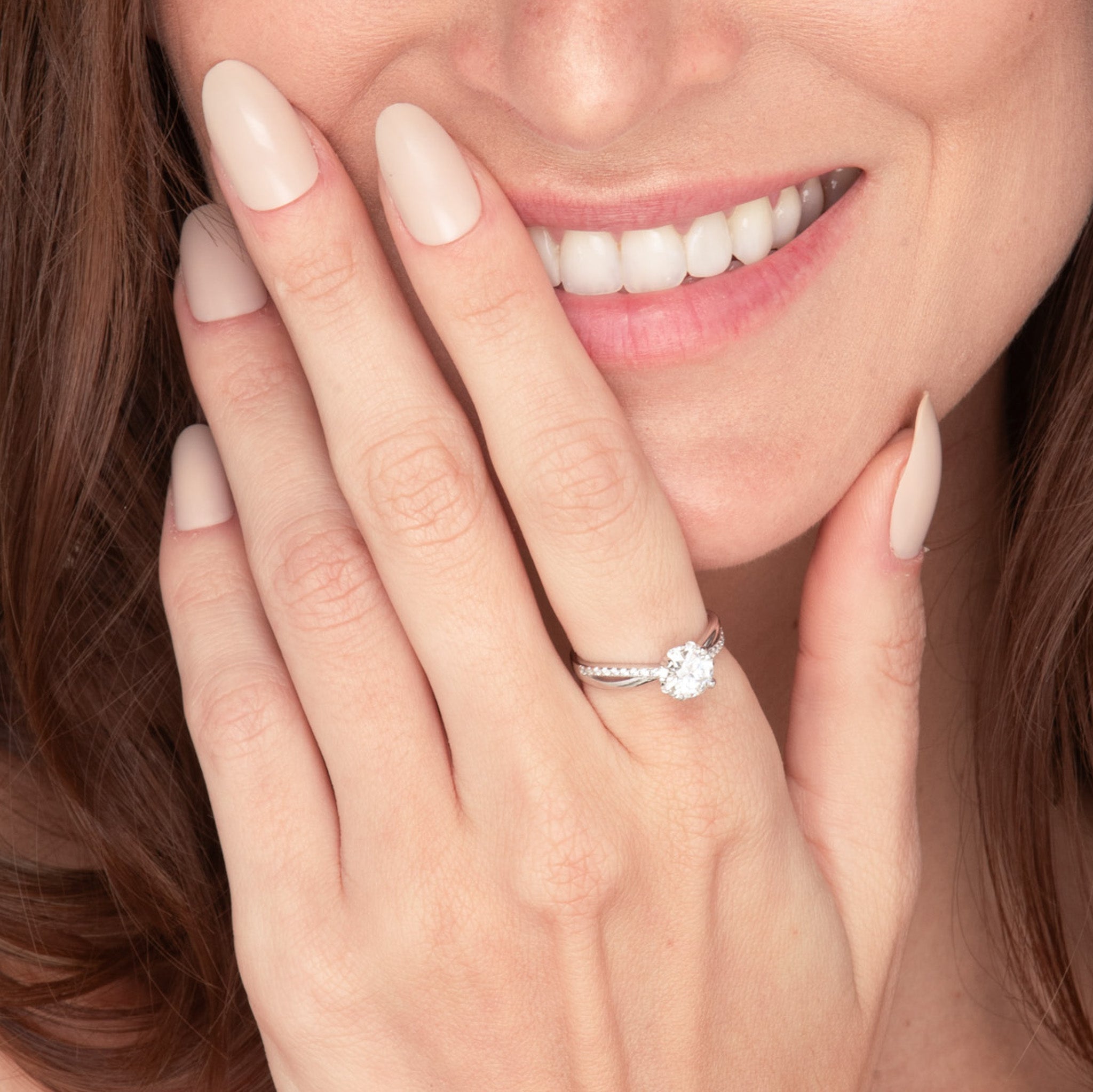 1 ct The Amelia Moissanite Diamond Engagement Ring - Camile & Stone