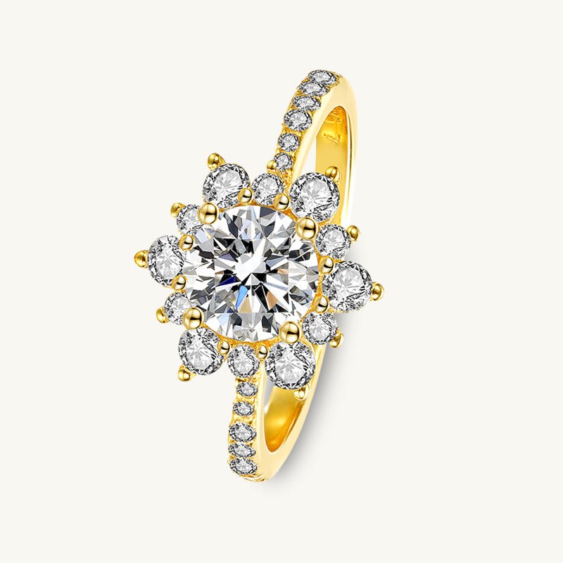 1 ct The Brielle Moissanite Diamond Engagement Ring - Camile & Stone