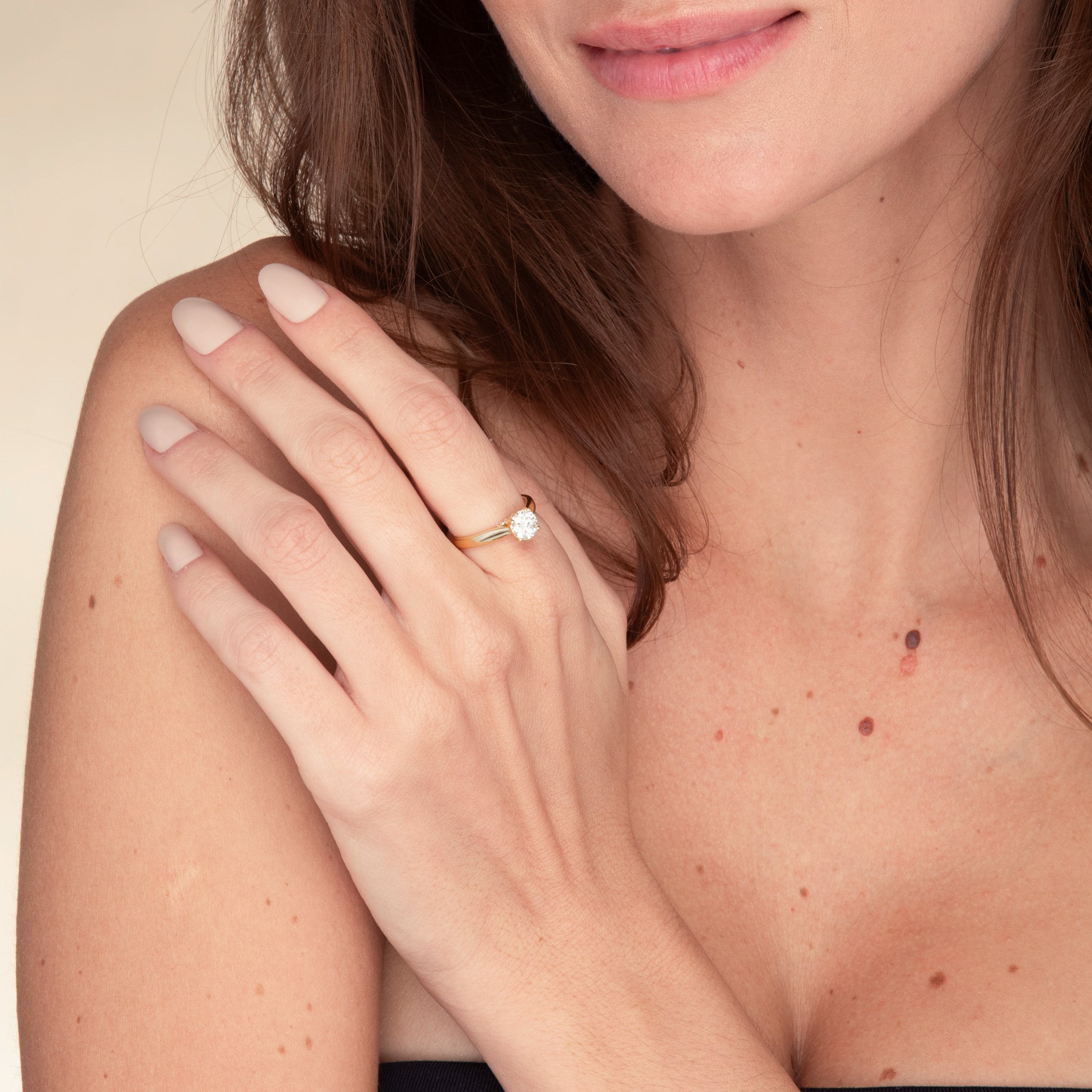 1 ct The Charlotte Moissanite Diamond Engagement Ring - Camile & Stone