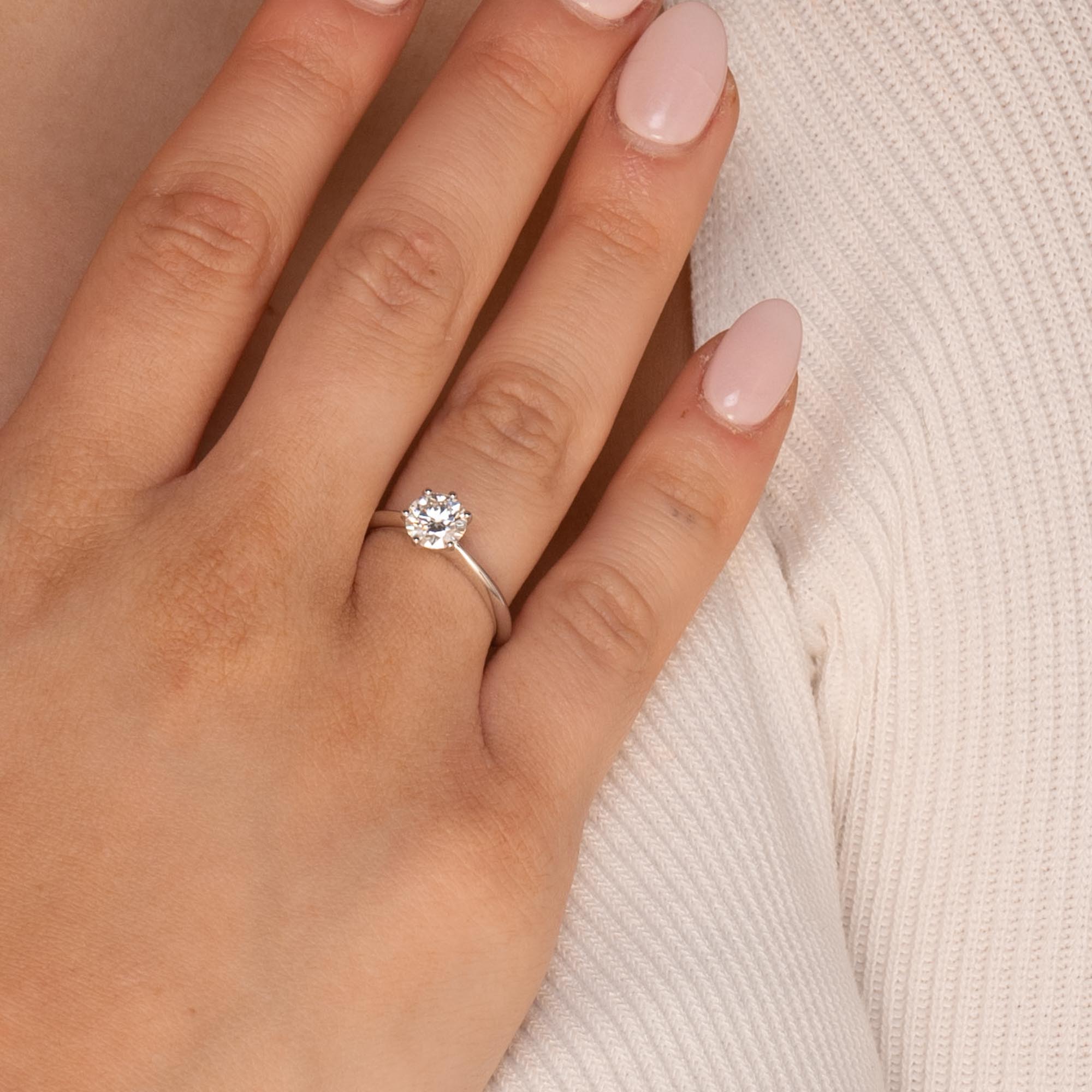 1 ct The Devotion Moissanite Diamond Ring - Camile & Stone