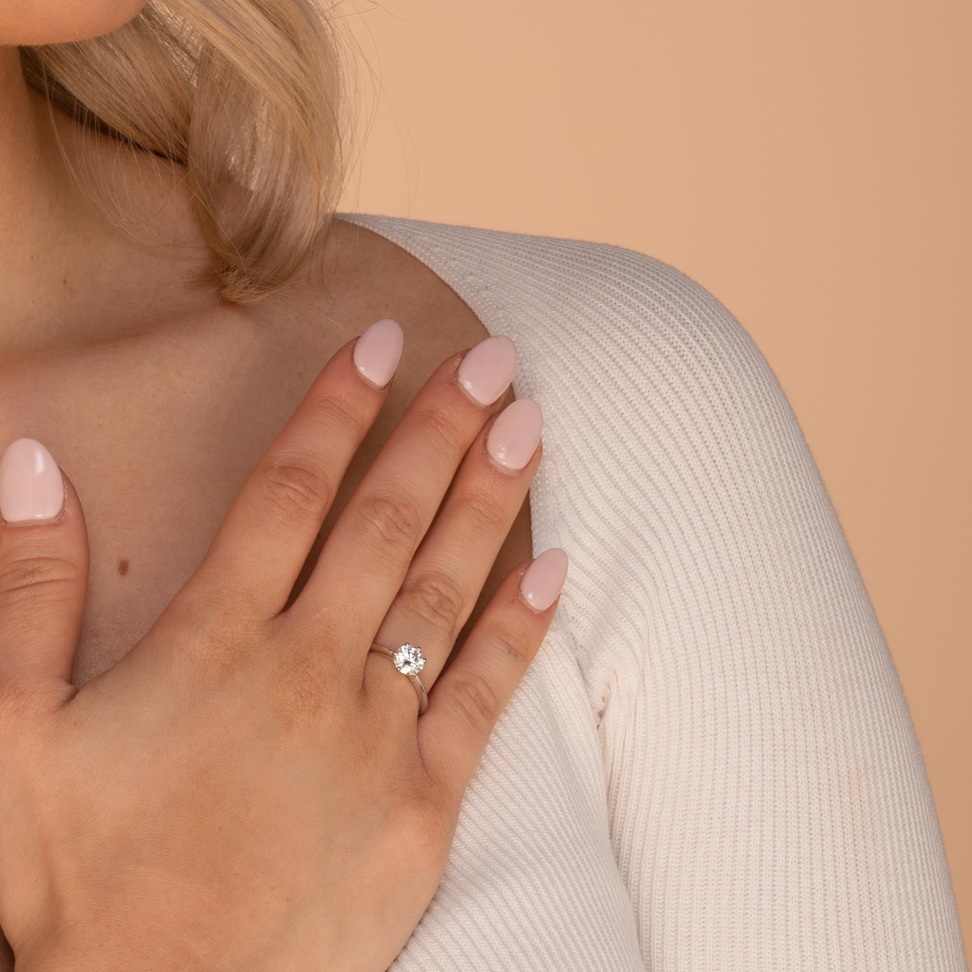 1 ct The Devotion Moissanite Diamond Ring - Camile & Stone