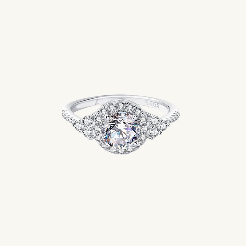 1.0 ct The Audrey Moissanite Diamond Ring - Camile & Stone