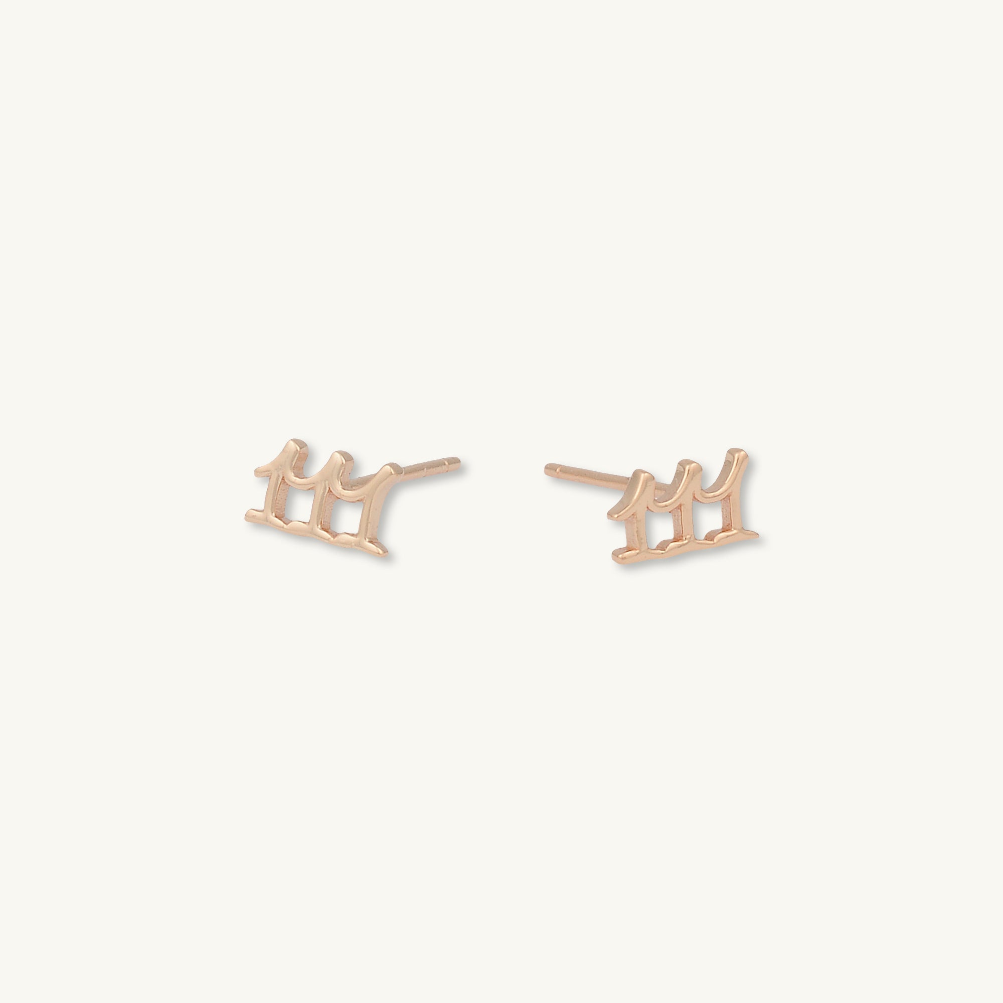 111 Angel Number Earrings - Camile & Stone