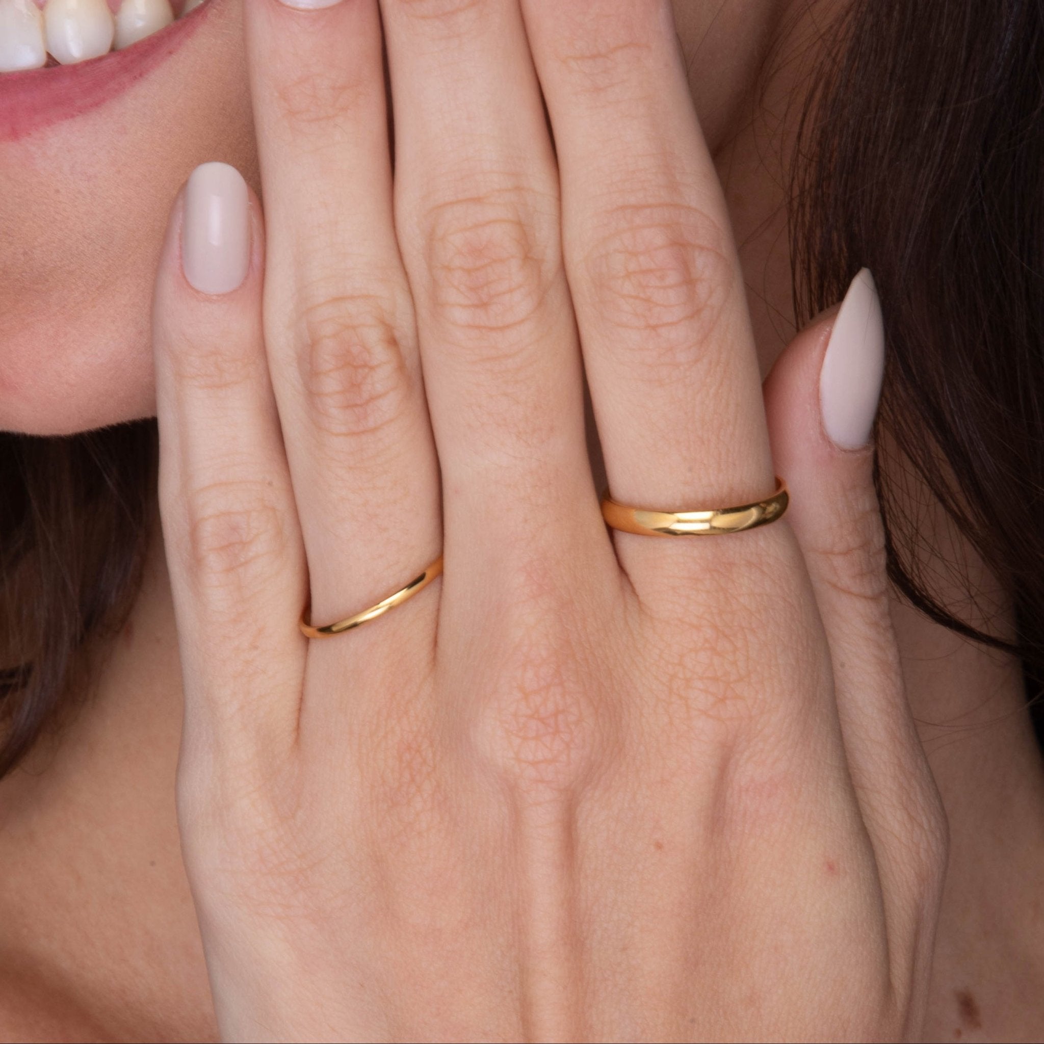 1.5mm Classic Stacker Ring - Camile & Stone