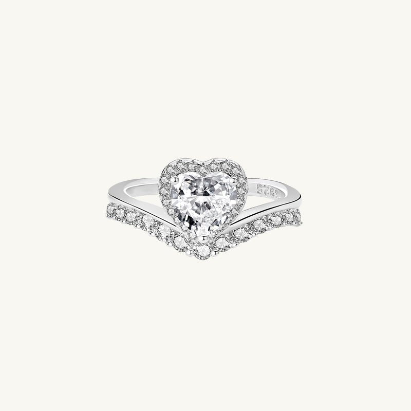 1ct The Eternal Love Moissanite Diamond Engagement Ring - Camile & Stone