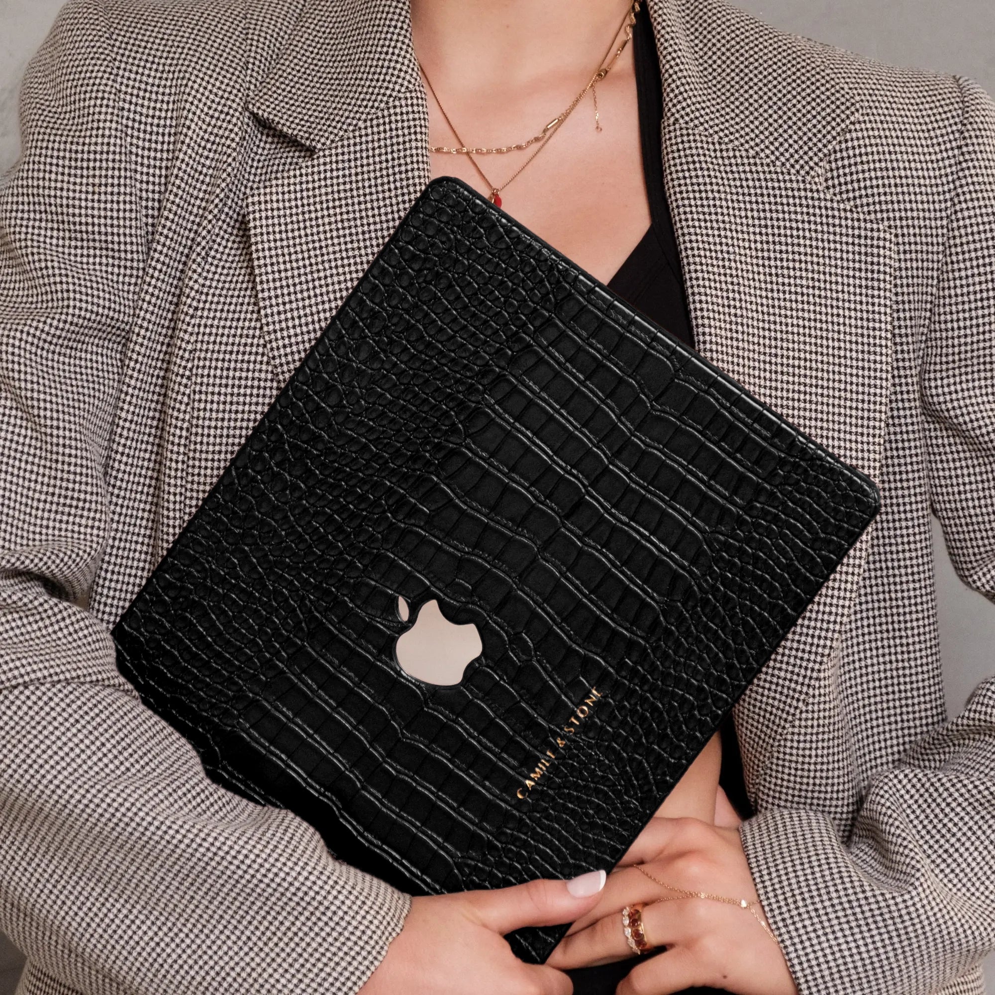 Noir Macbook Laptop Cover Case
