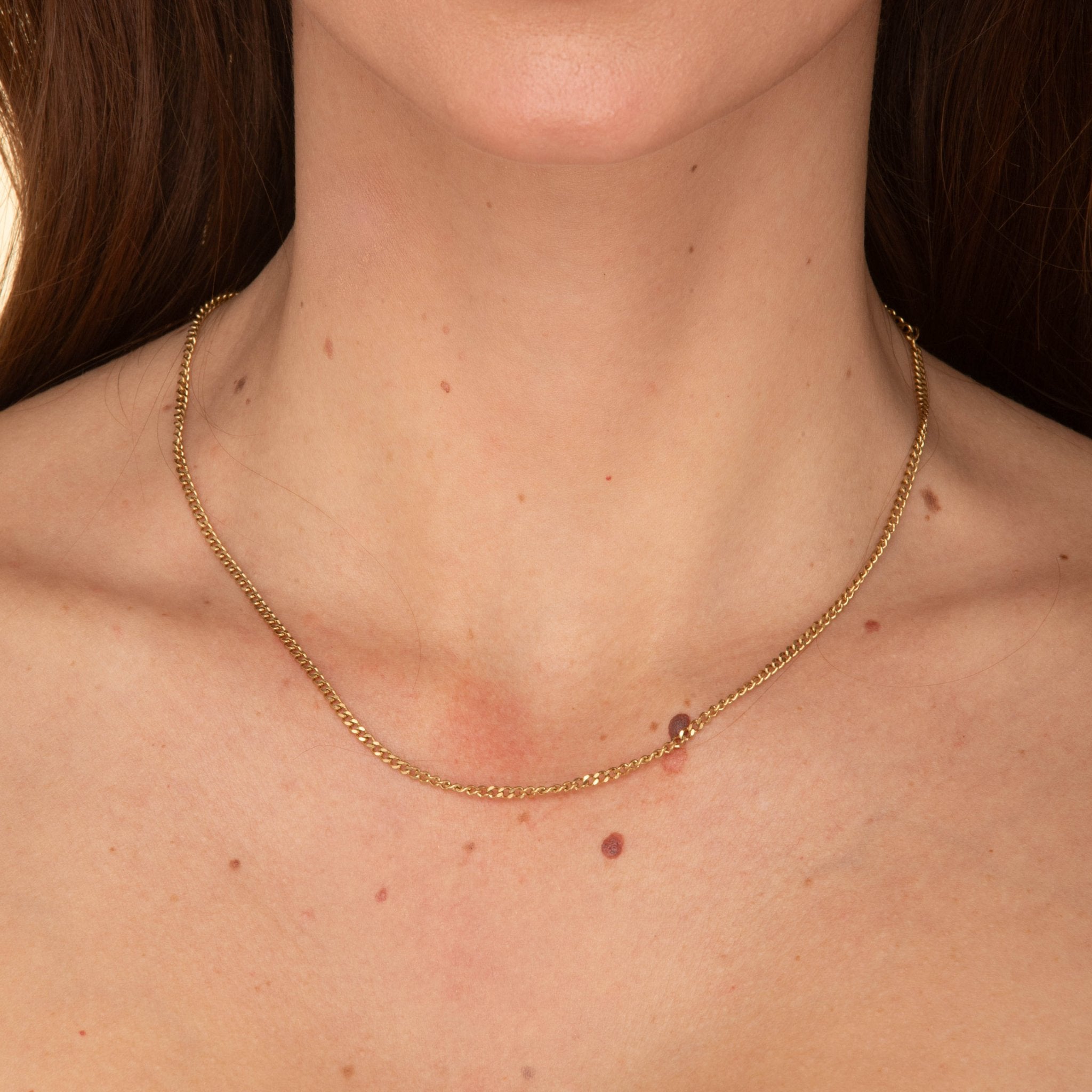 2mm Cuban Chain Necklace - Camile & Stone