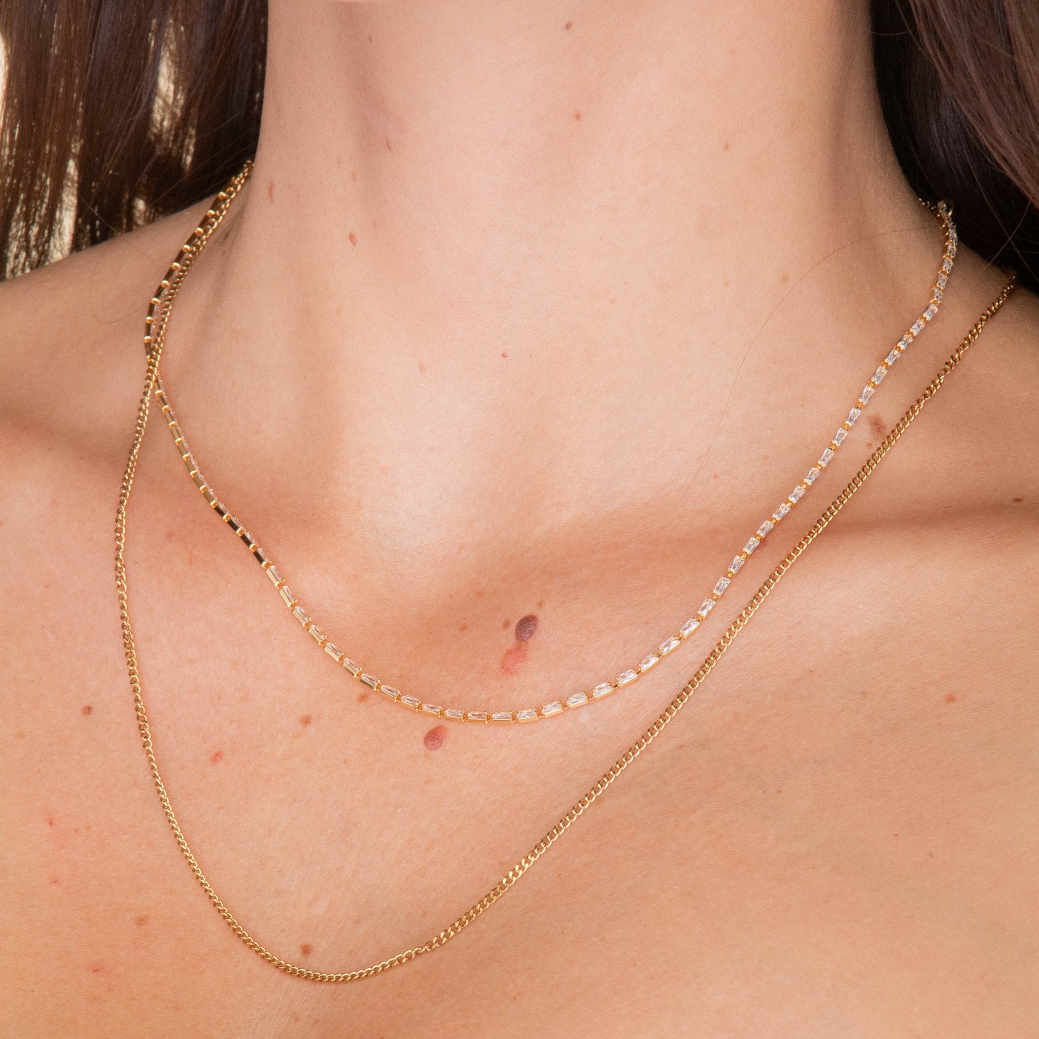 2mm Cuban Chain Necklace - Camile & Stone