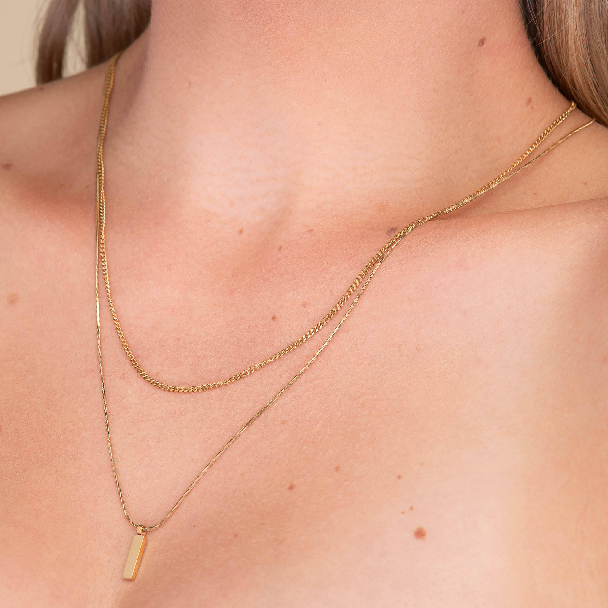 2mm Cuban Chain Necklace - Camile & Stone