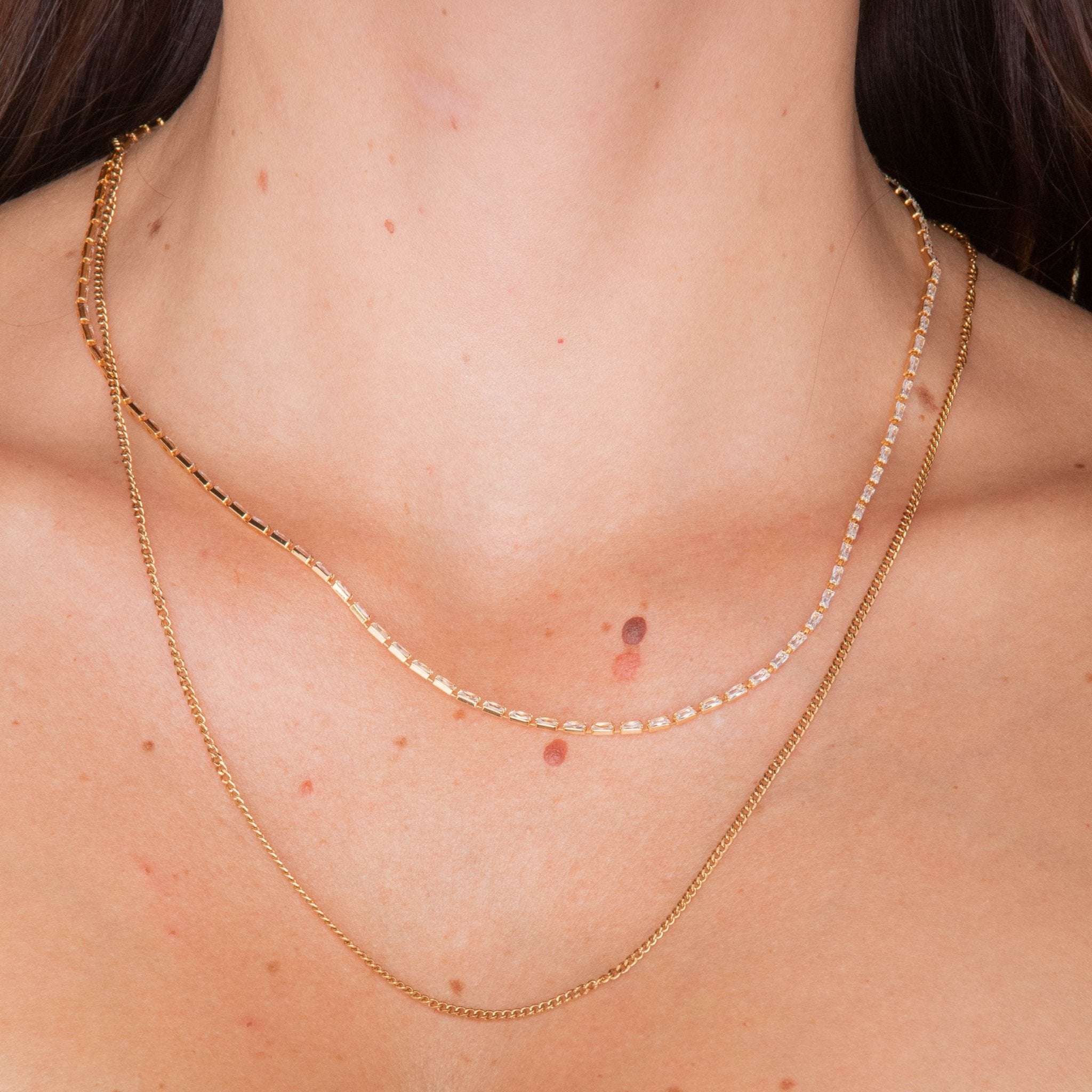 2mm Cuban Chain Necklace - Camile & Stone