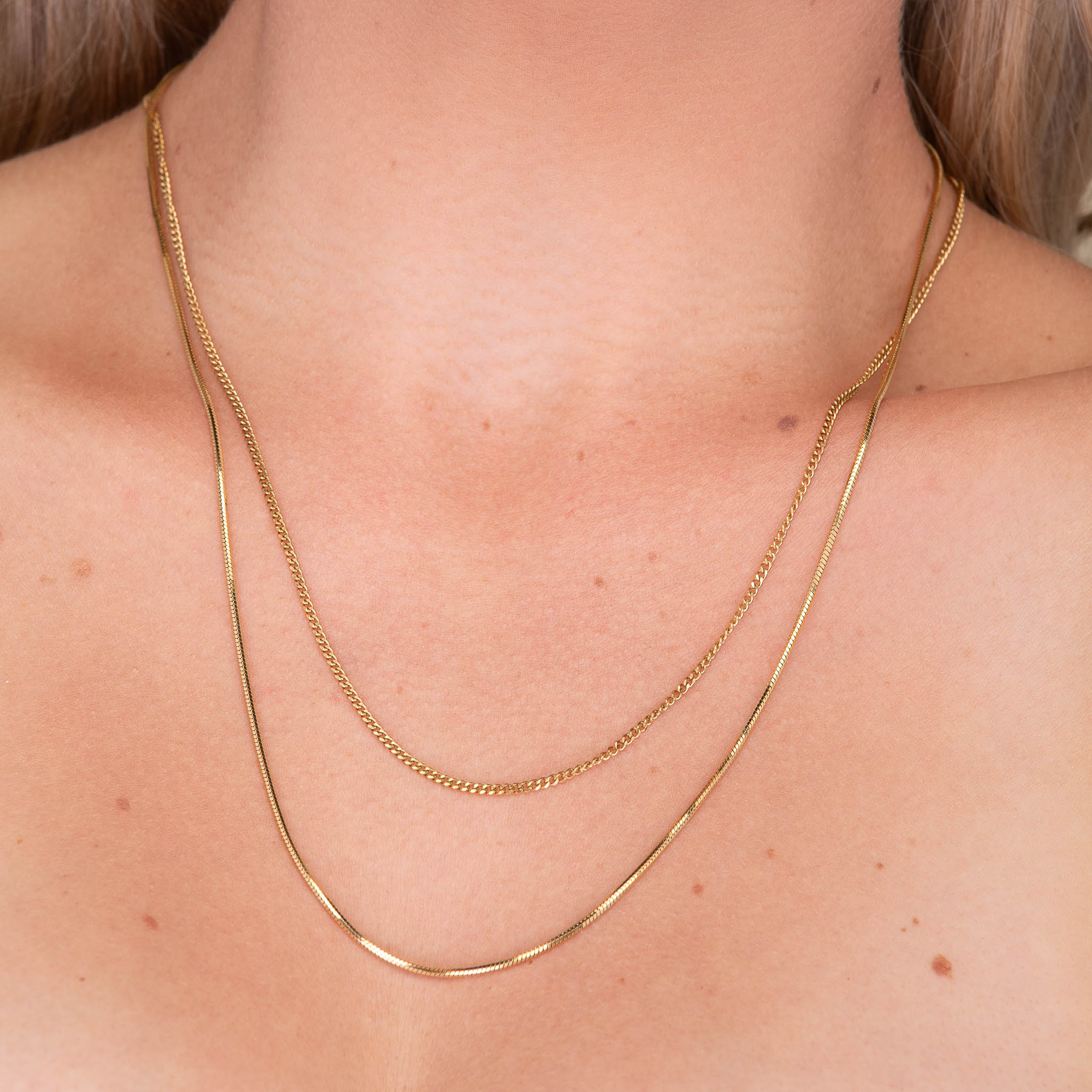2mm Cuban Chain Necklace - Camile & Stone