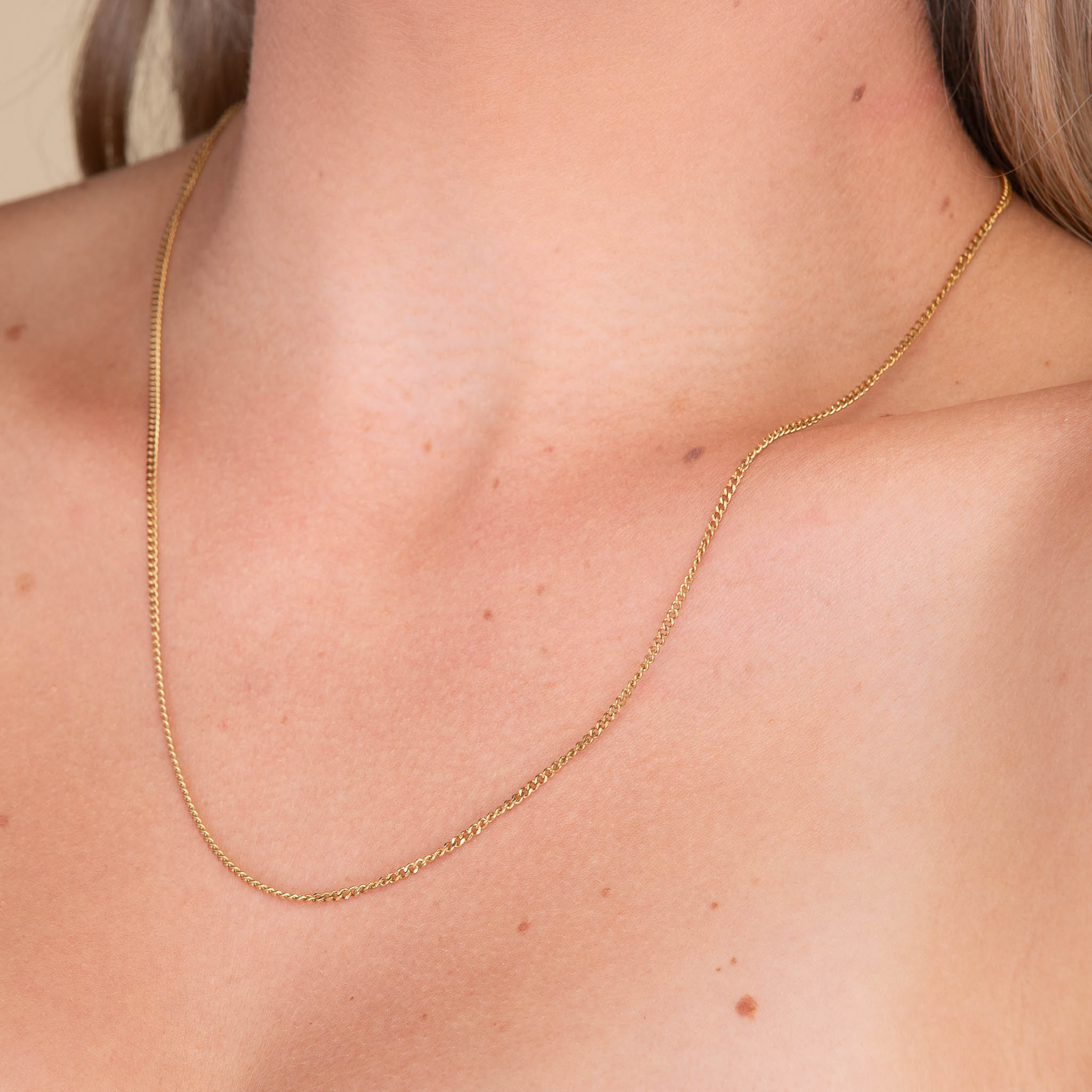 2mm Cuban Chain Necklace - Camile & Stone