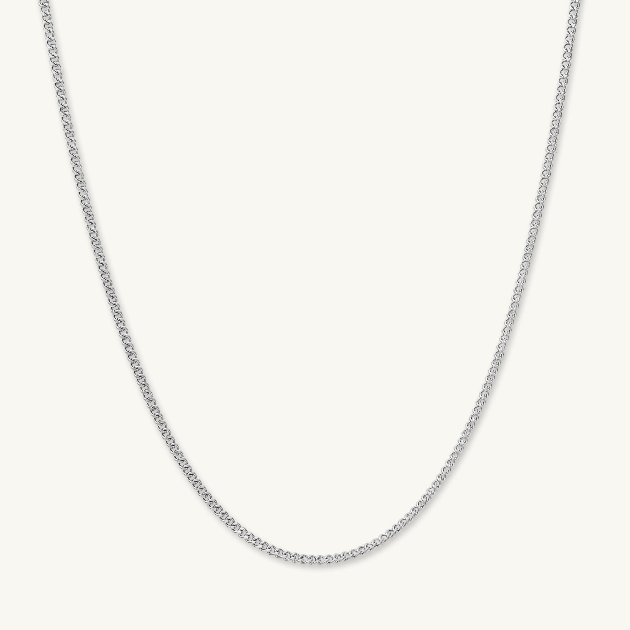 2mm Cuban Chain Necklace - Camile & Stone