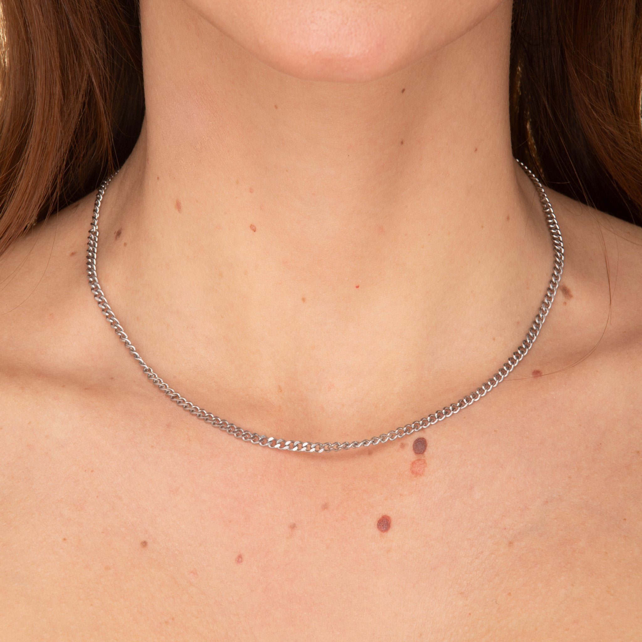 3mm Cuban Chain Necklace - Camile & Stone