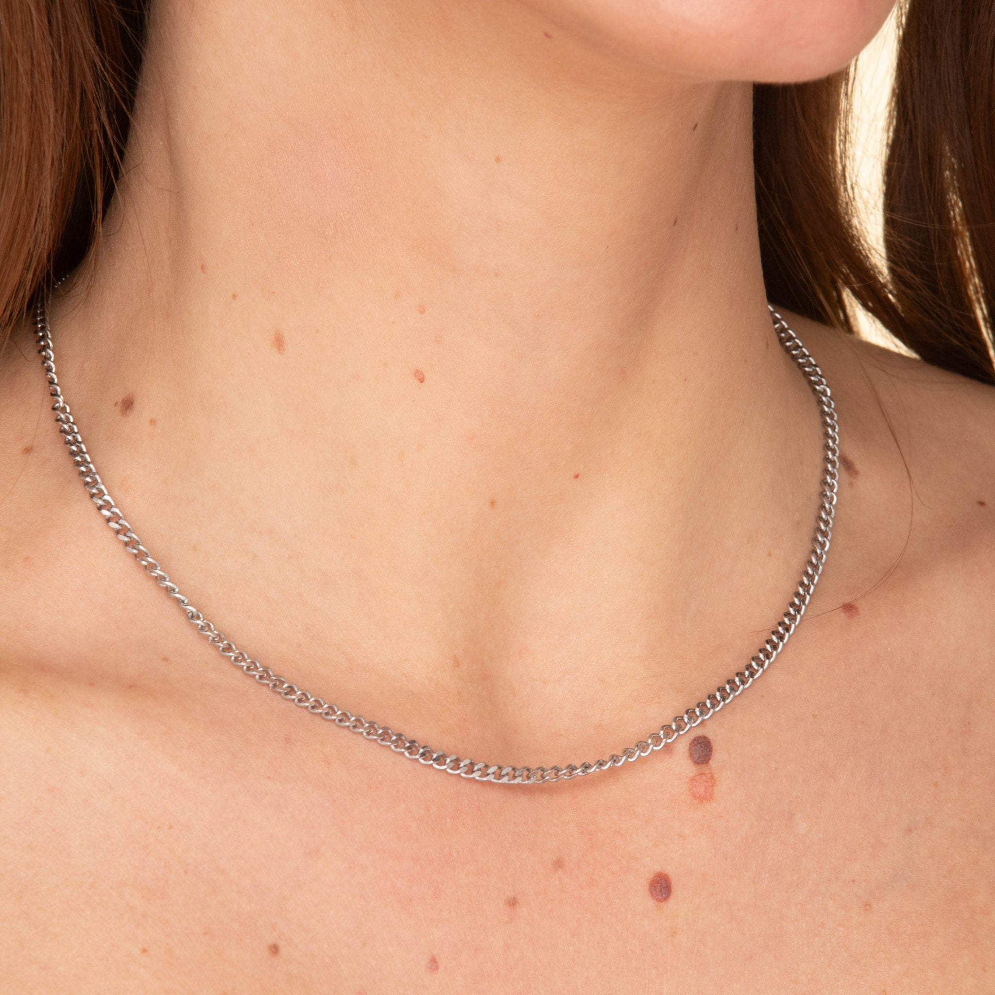 3mm Cuban Chain Necklace - Camile & Stone