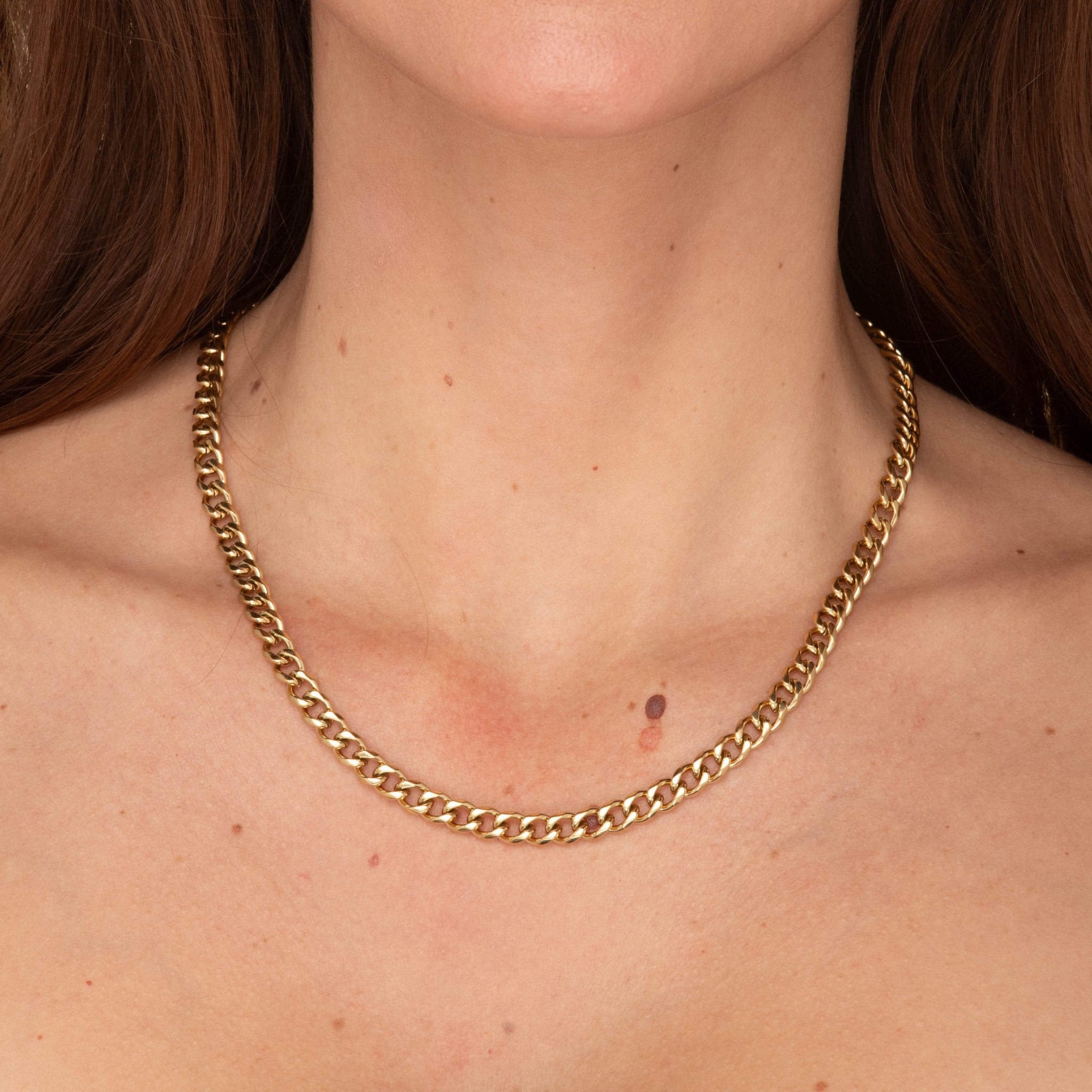 6mm Cuban Chain Necklace - Camile & Stone