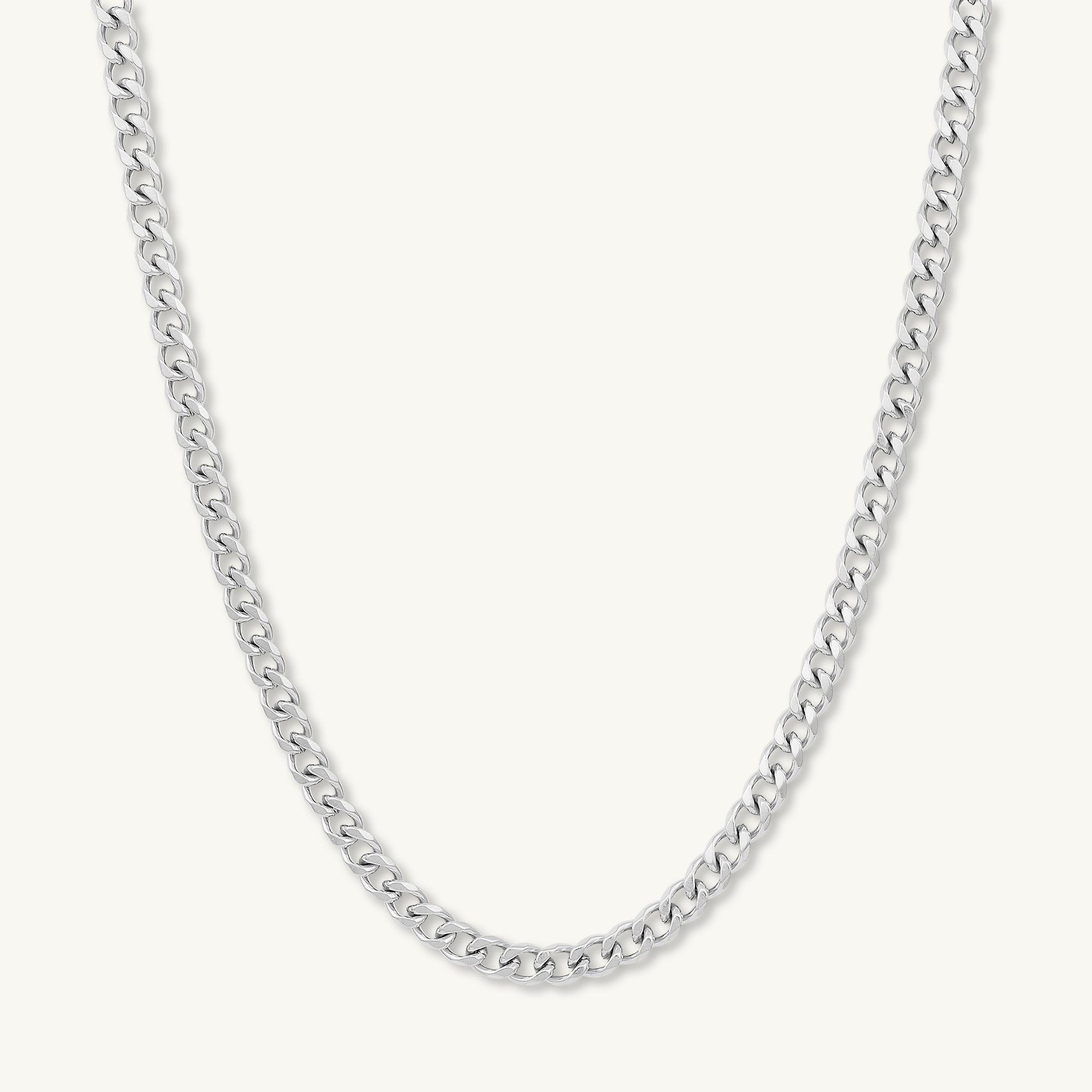 6mm Cuban Chain Necklace - Camile & Stone