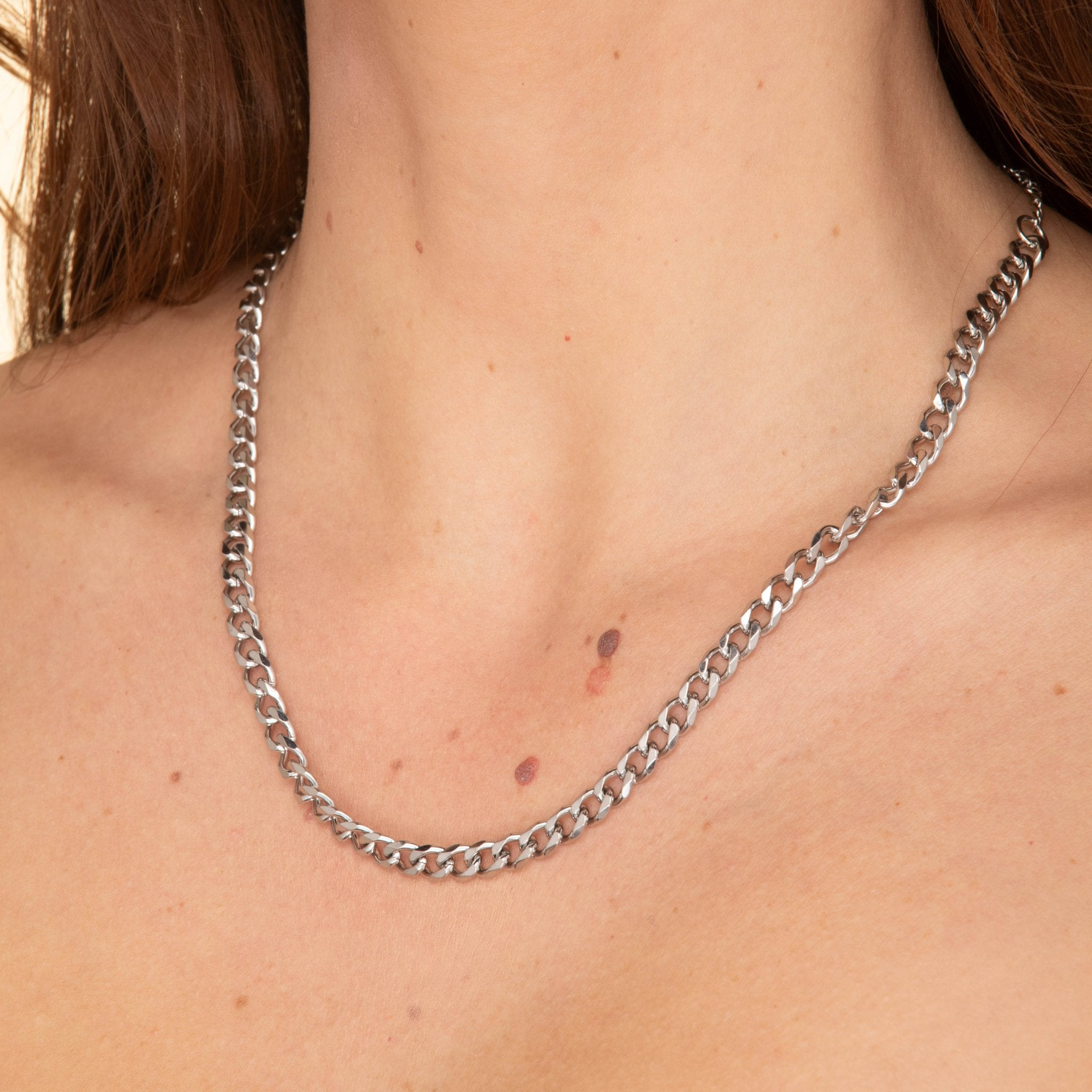 6mm Cuban Chain Necklace - Camile & Stone