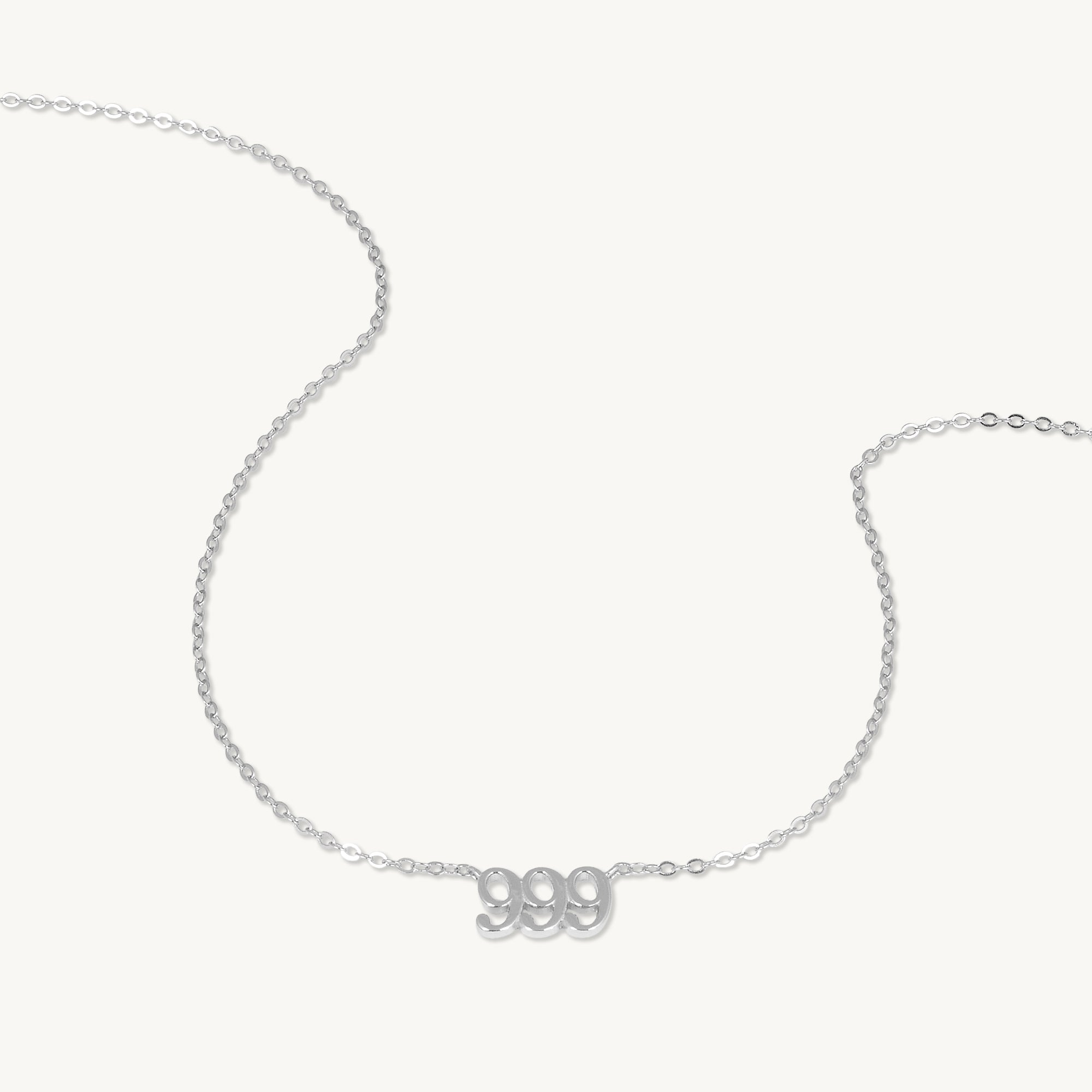 999 Angel Number Pendant Necklace - Camile & Stone