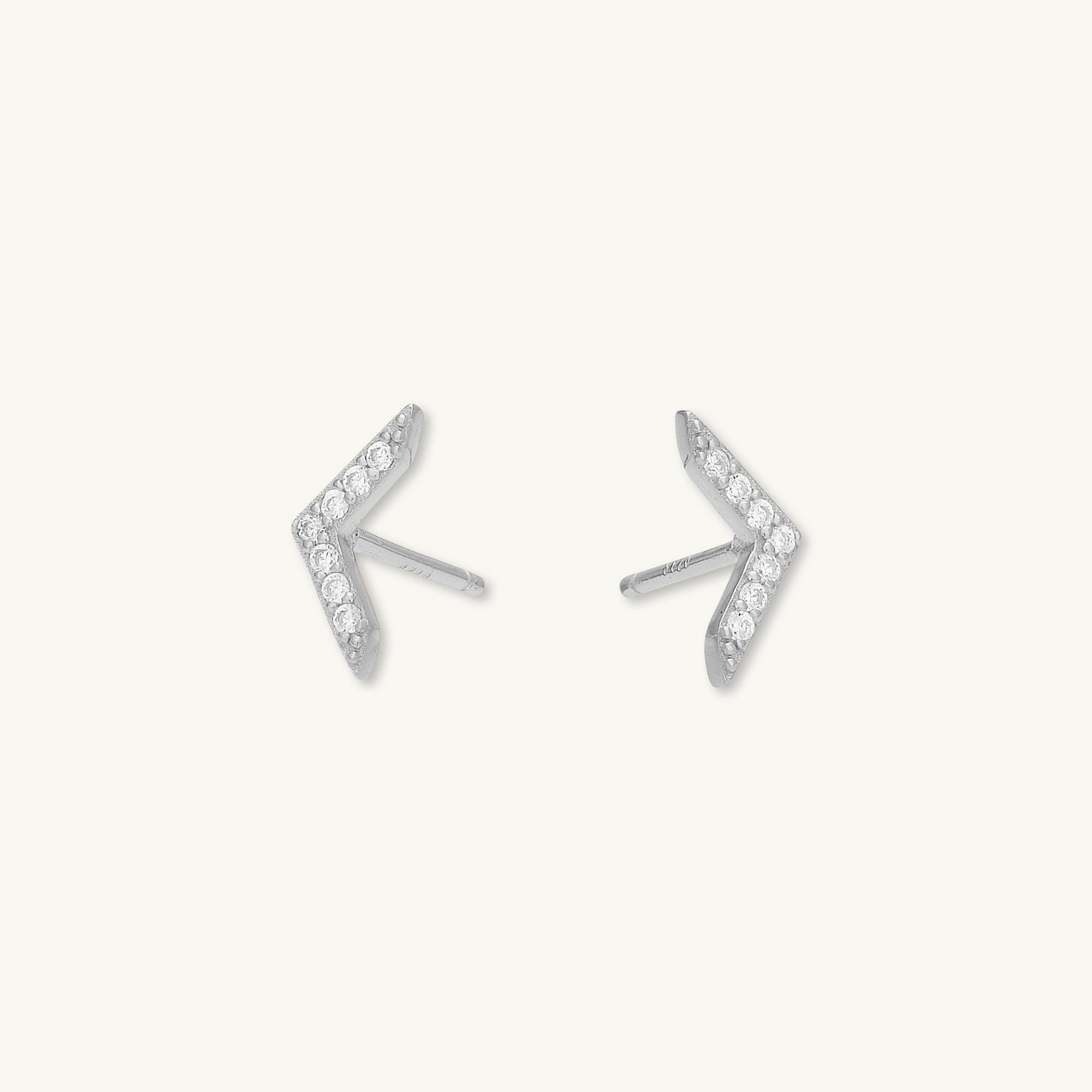 Accelerate Sapphire Stud Earrings - Camile & Stone
