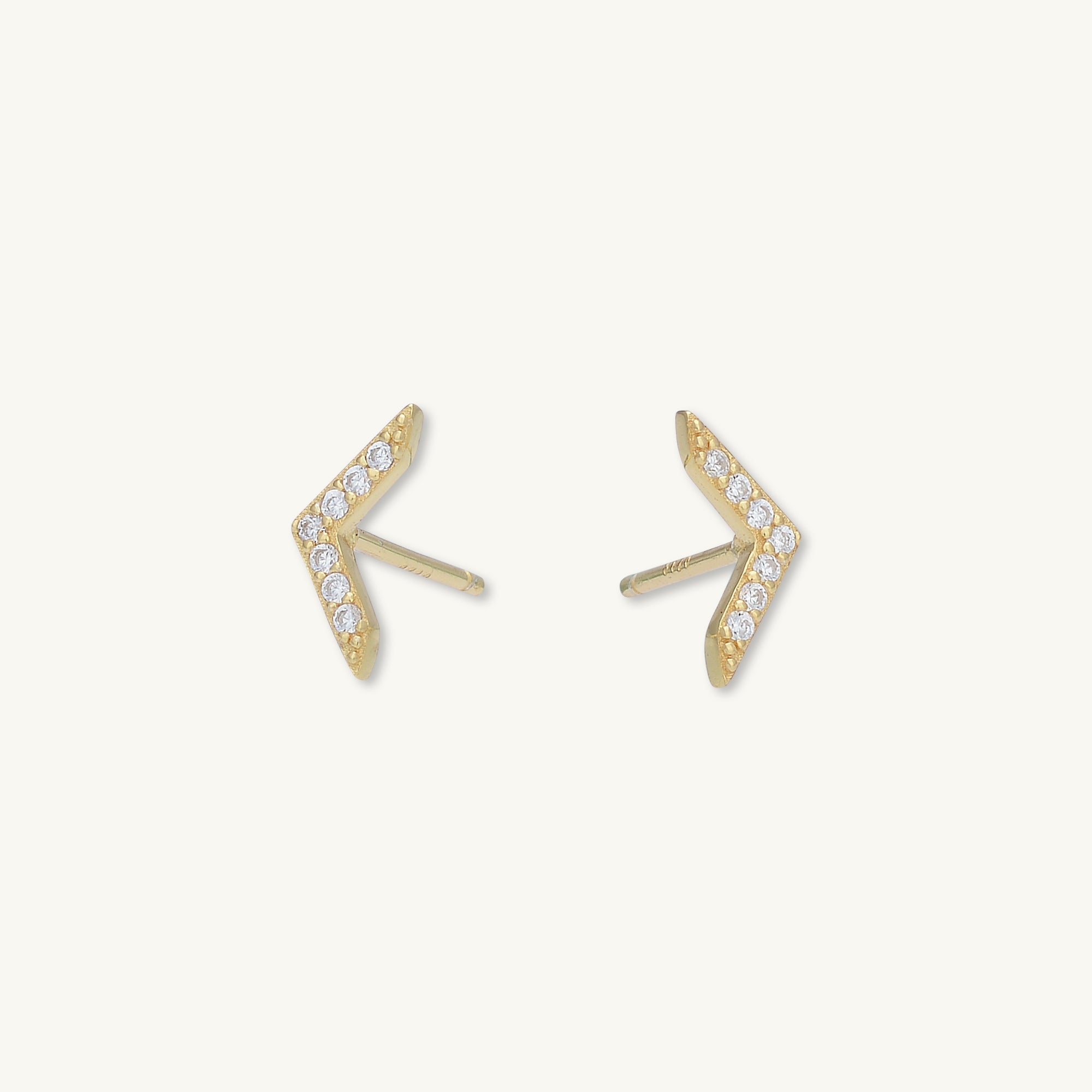 Accelerate Sapphire Stud Earrings - Camile & Stone