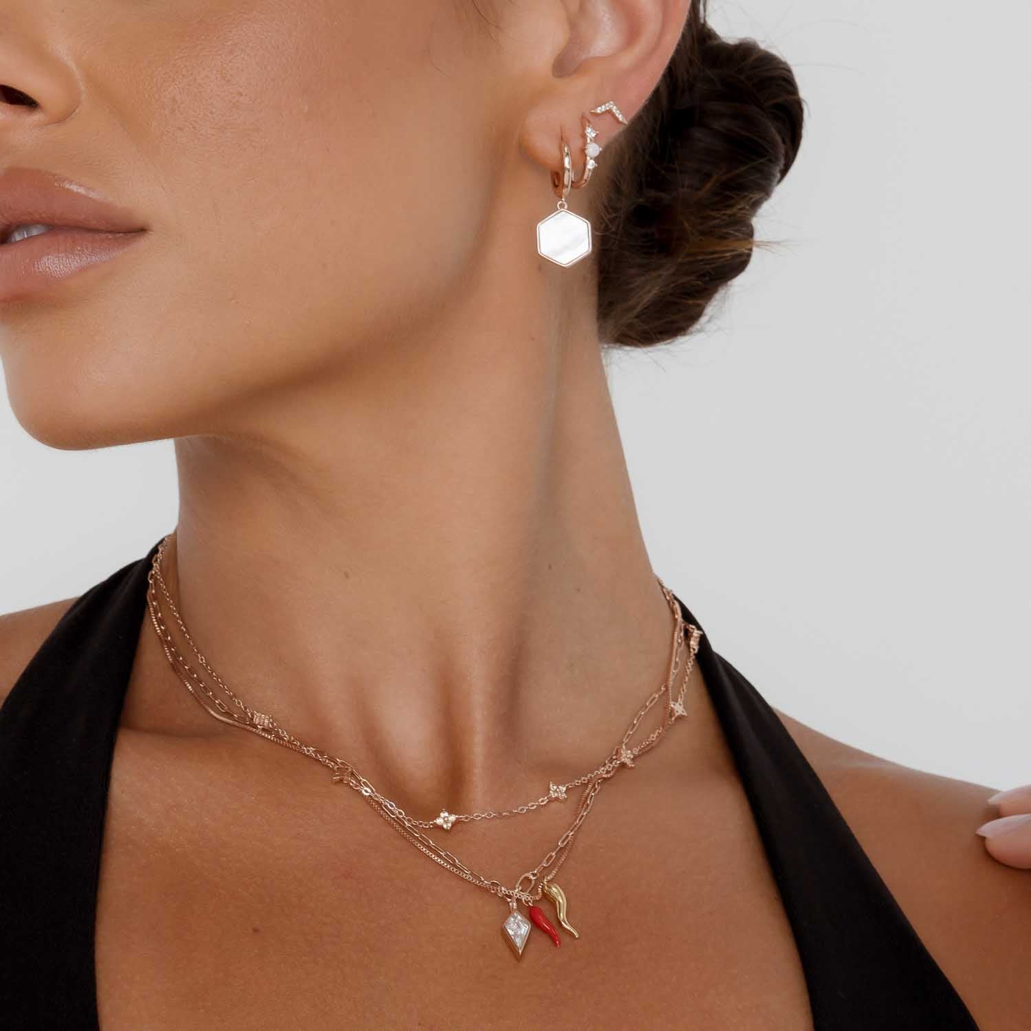 Accelerate Sapphire Stud Earrings - Camile & Stone