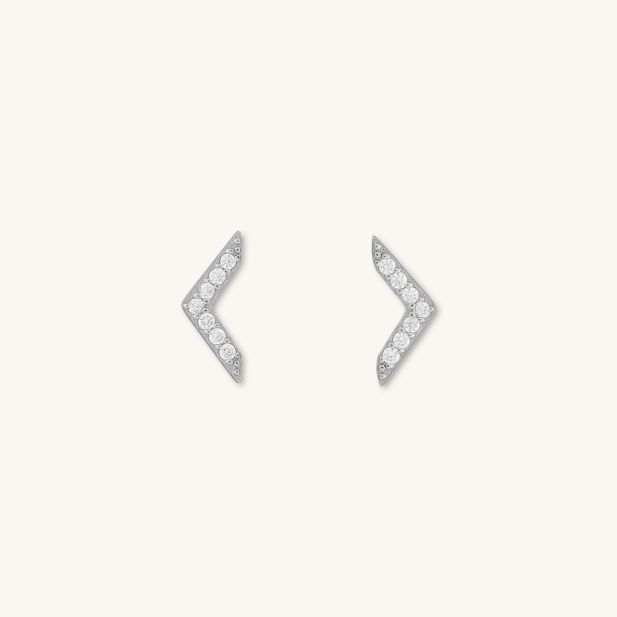 Accelerate Sapphire Stud Earrings - Camile & Stone
