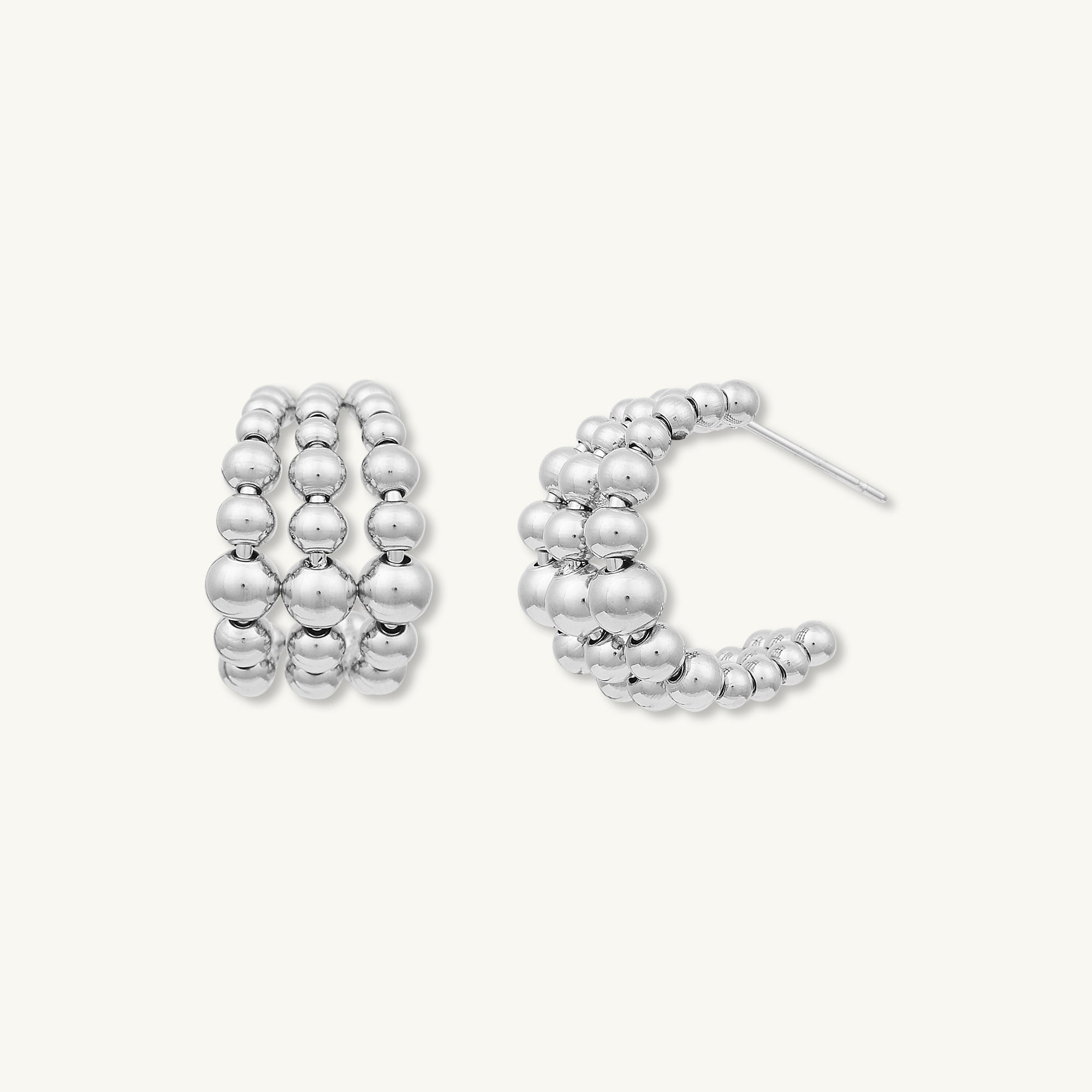 Alexis Ball Hoop Earrings - Camile & Stone