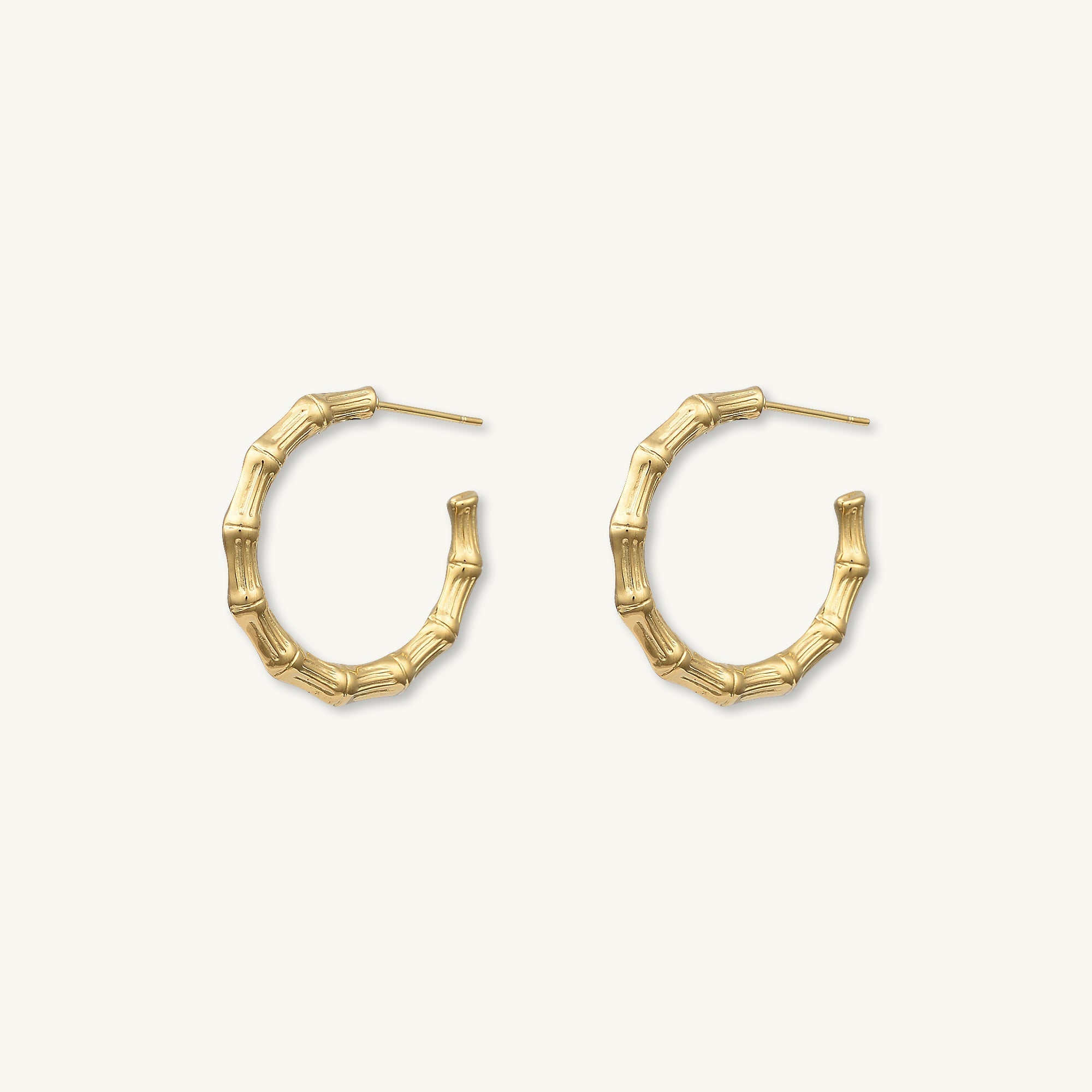 Amara Statement C Hoop Earrings - Camile & Stone