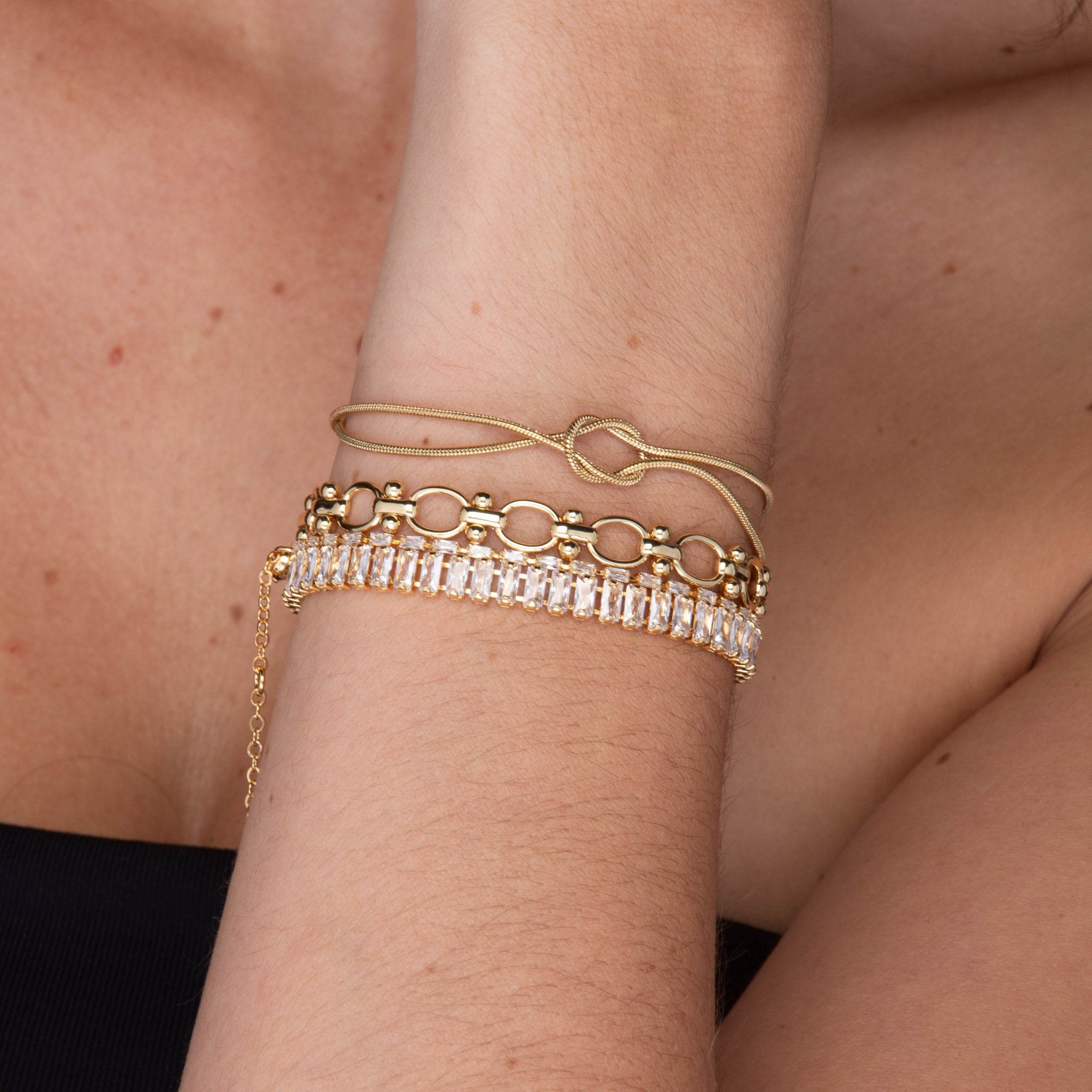 Baguette Tennis Bracelet - Camile & Stone