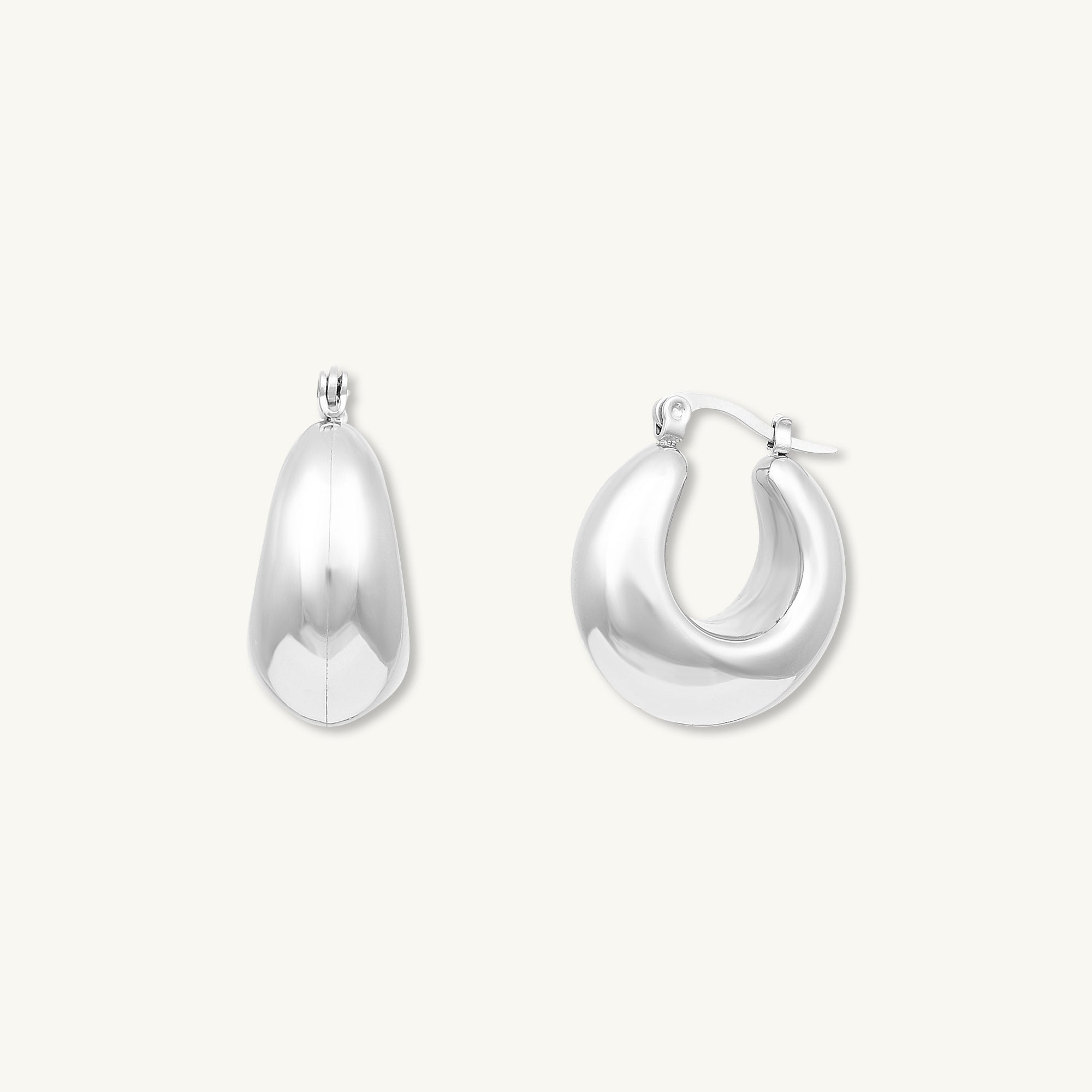 Bianca Dome Statement Earrings - Camile & Stone