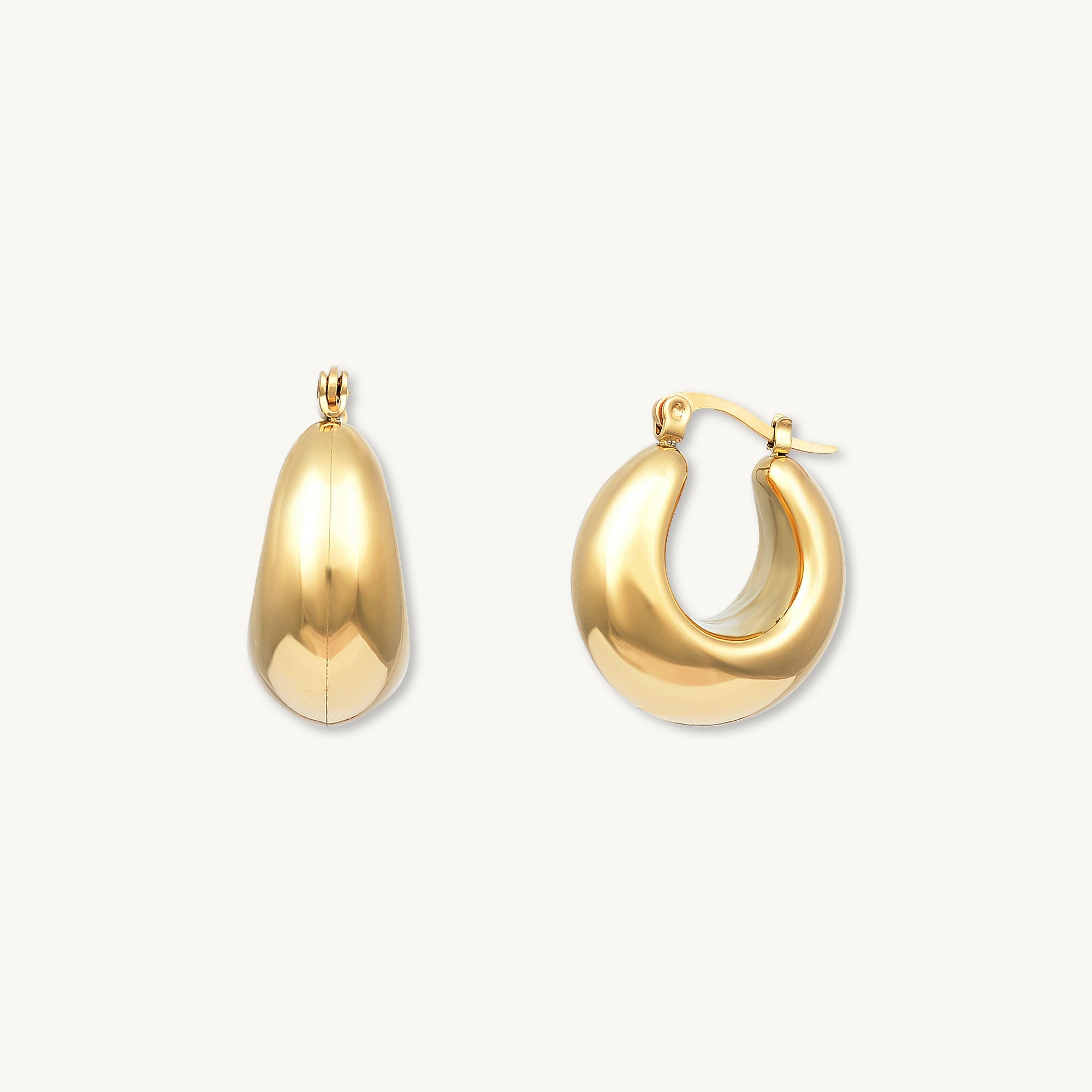 Bianca Dome Statement Earrings - Camile & Stone