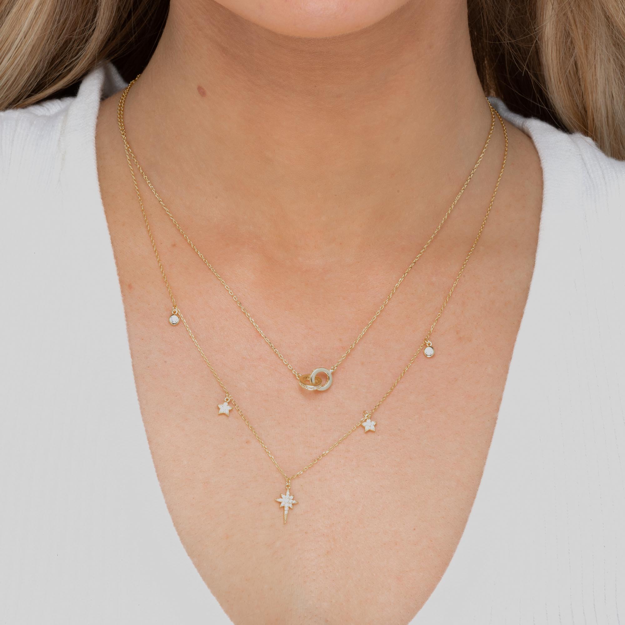 Bright North Star Sapphire Necklace - Camile & Stone