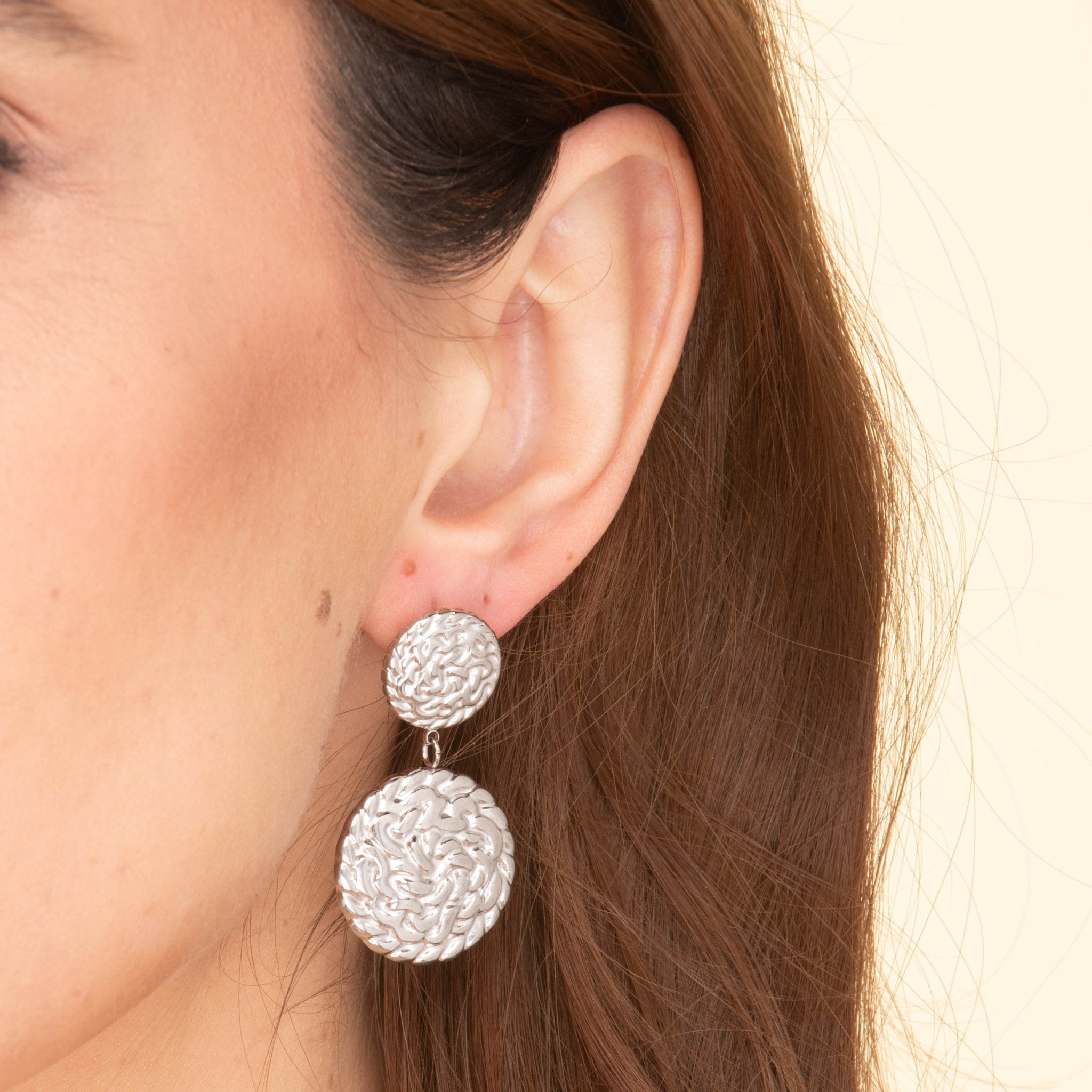 Callie Weave Stud Earrings - Camile & Stone