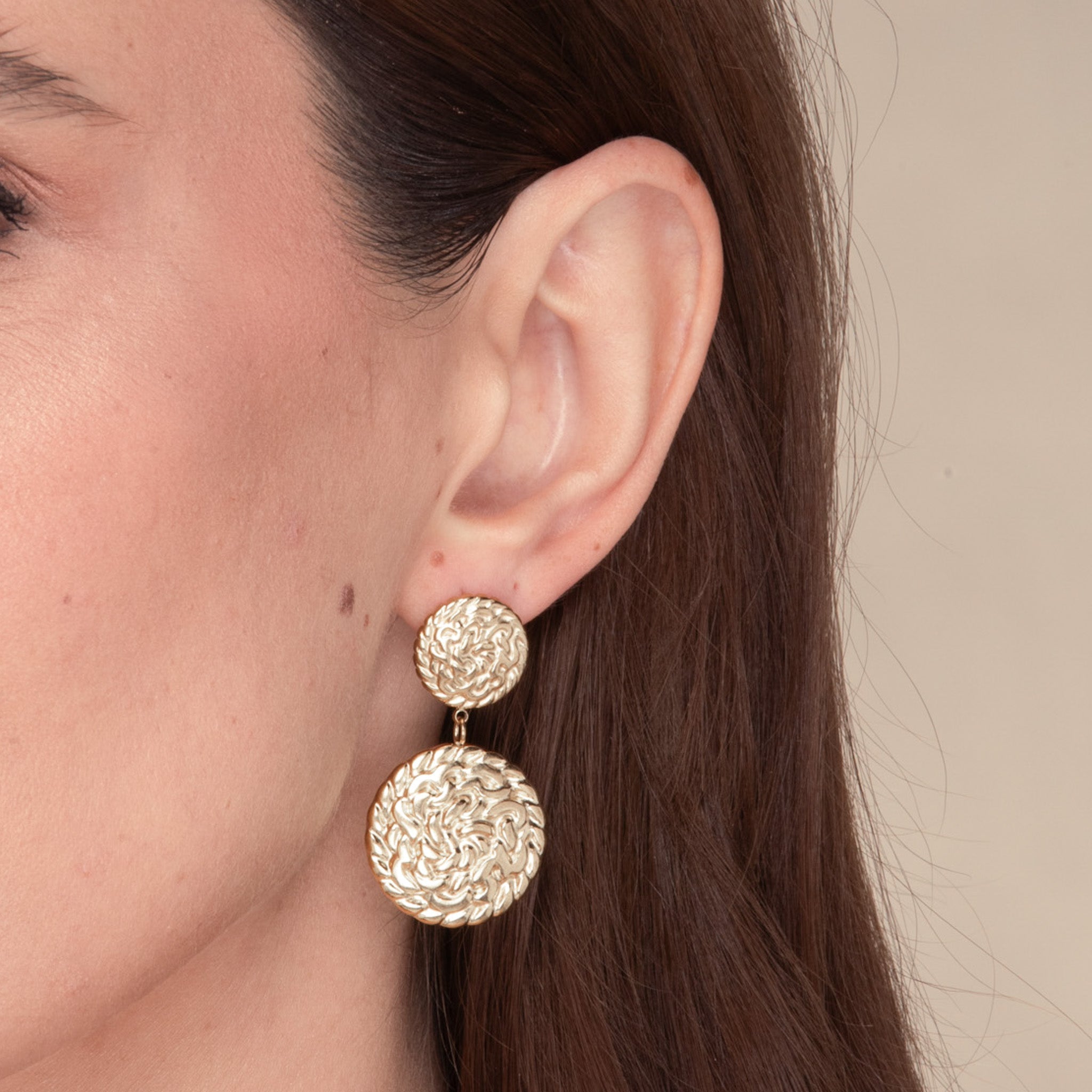 Callie Weave Stud Earrings - Camile & Stone