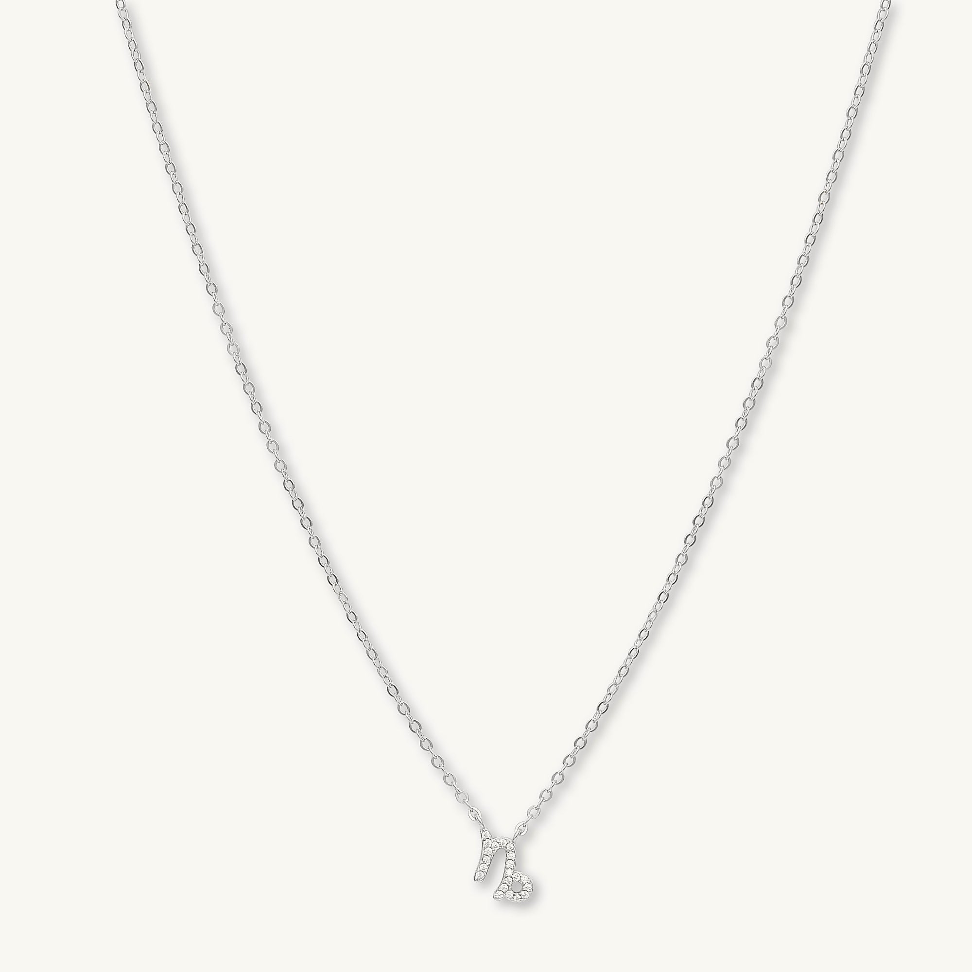 Capricorn Sapphire Charm Zodiac Star Sign Necklace - Camile & Stone