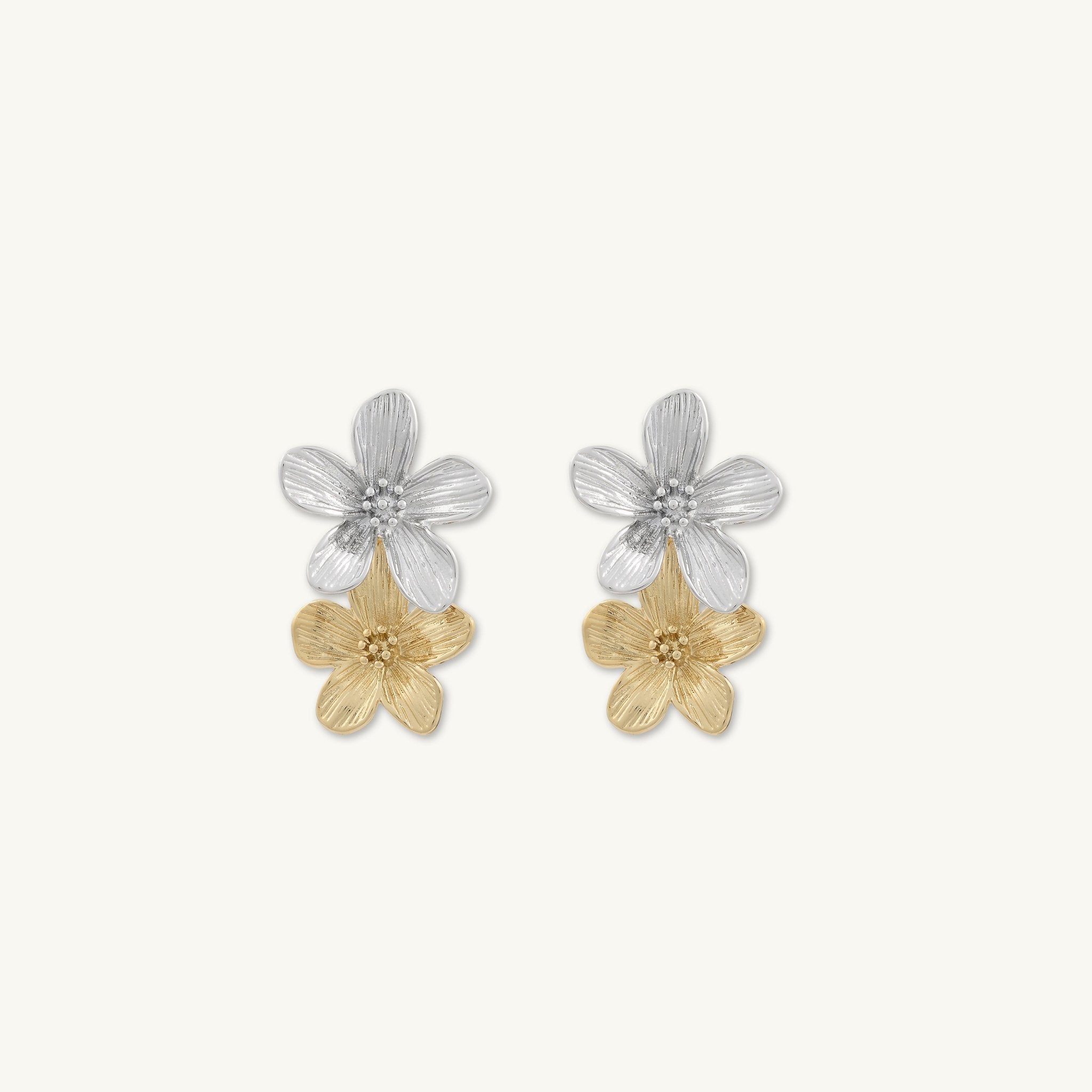 Charelle Floral Statement Earrings - Camile & Stone