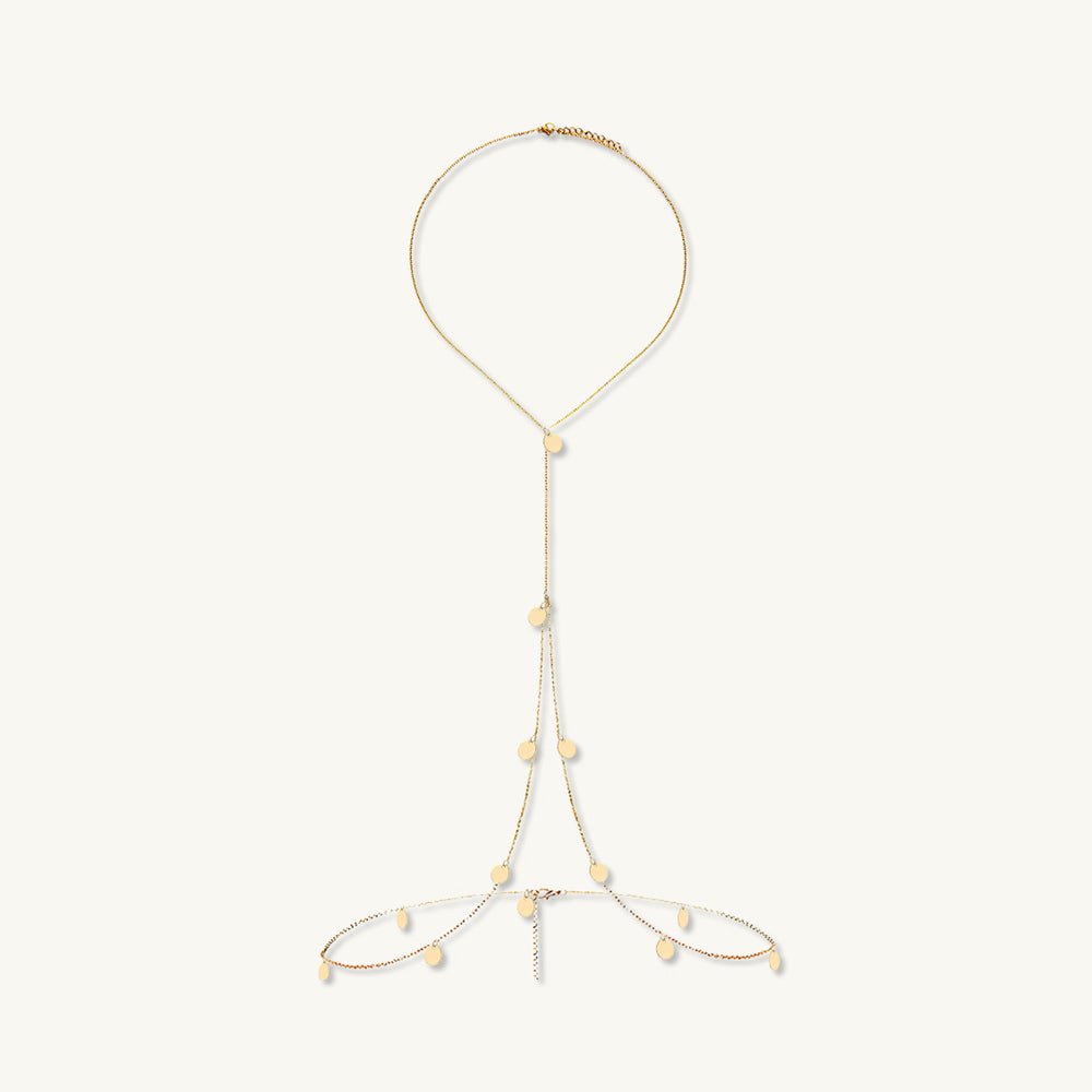Circle Disc Body Waist Chain - Camile & Stone
