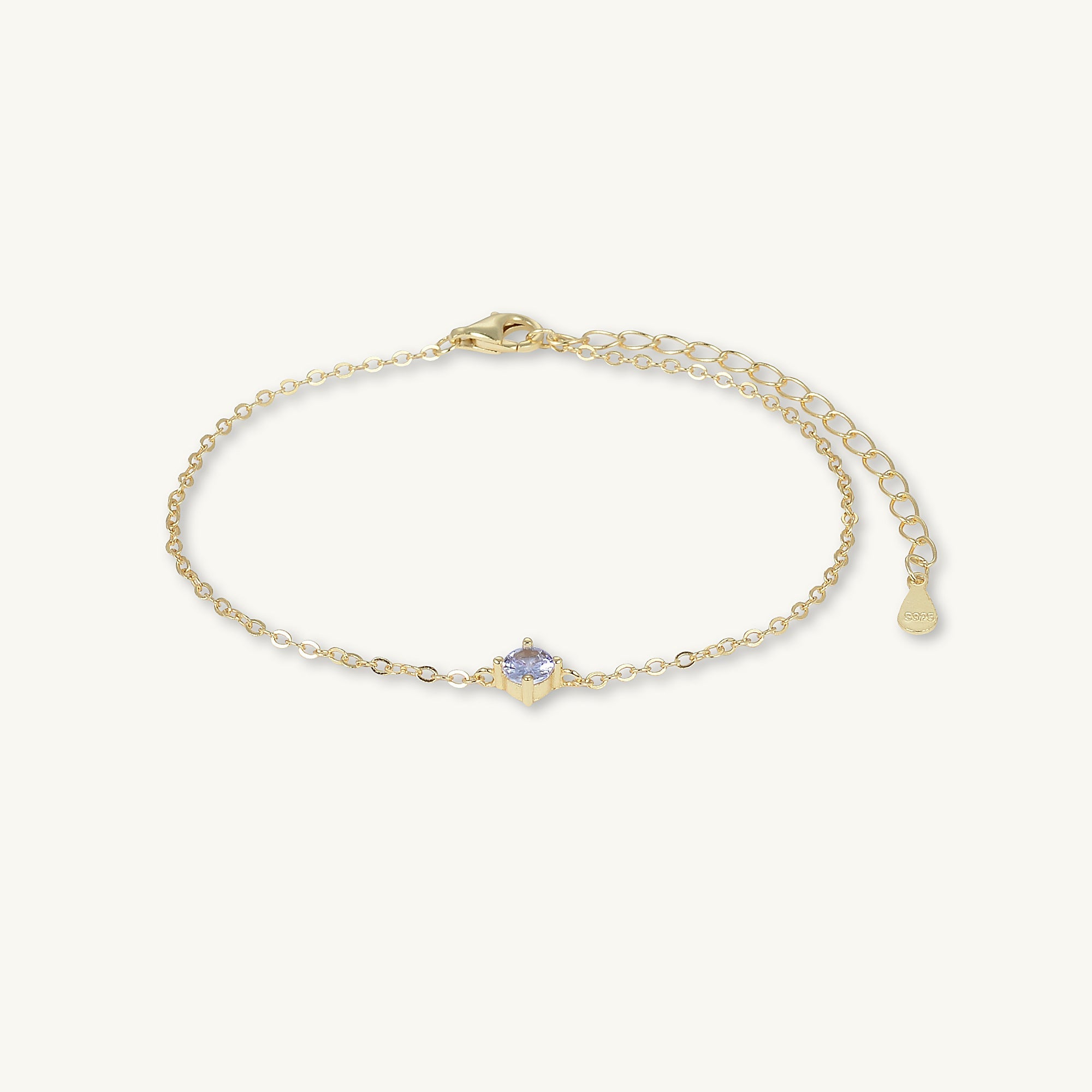 Classic Birthstone Bracelet June - Camile & Stone