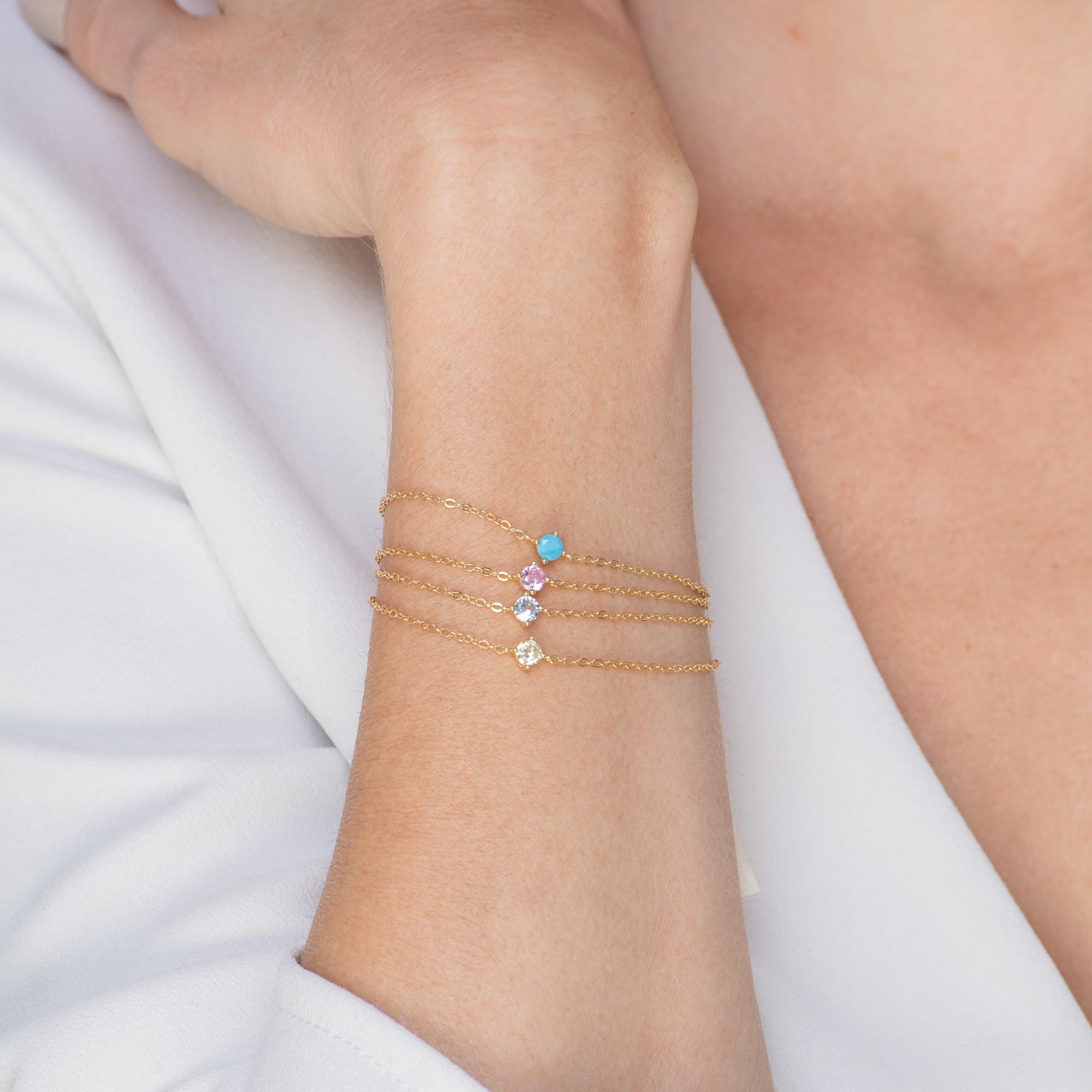 Classic Birthstone Bracelet November - Camile & Stone