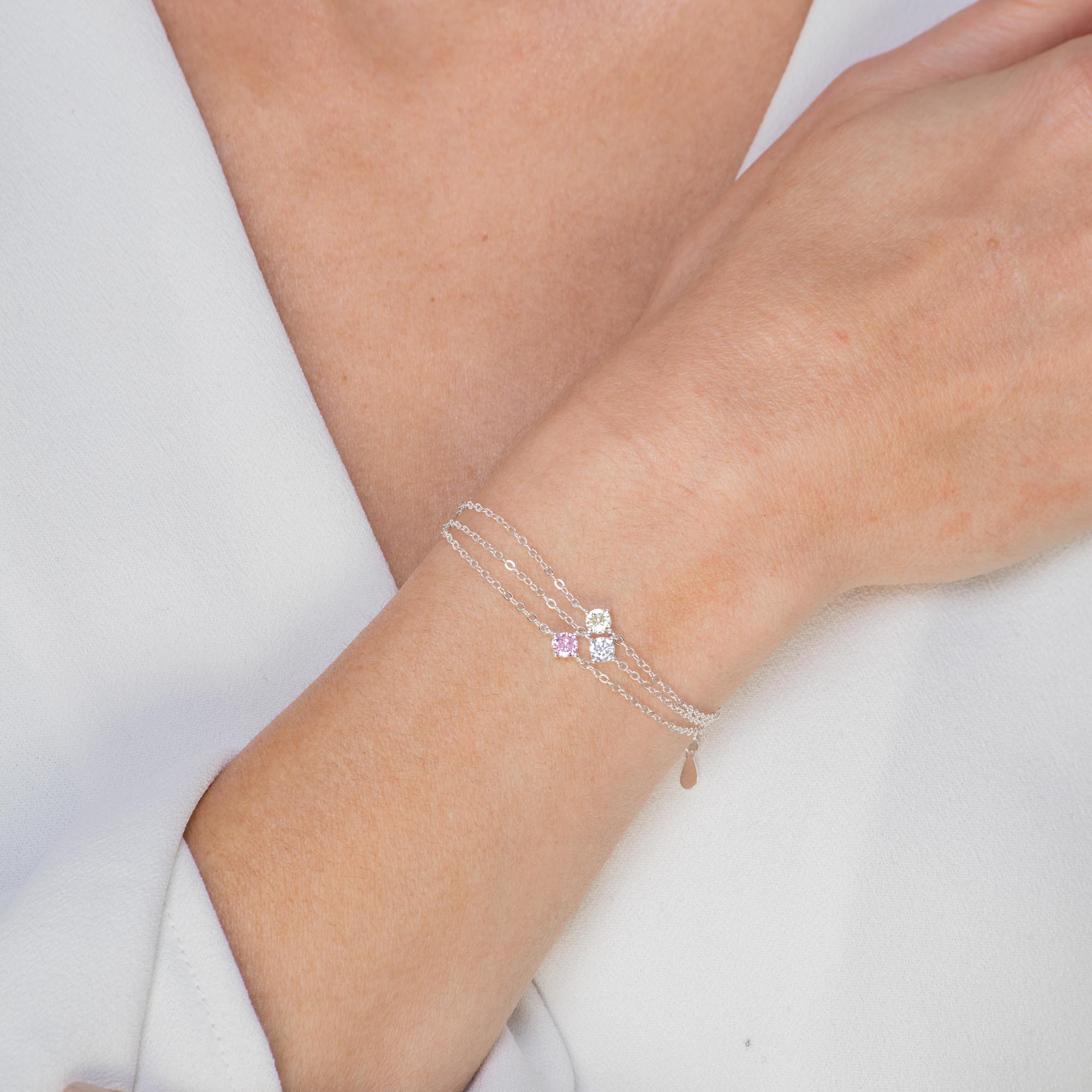 Classic Birthstone Bracelet October - Camile & Stone
