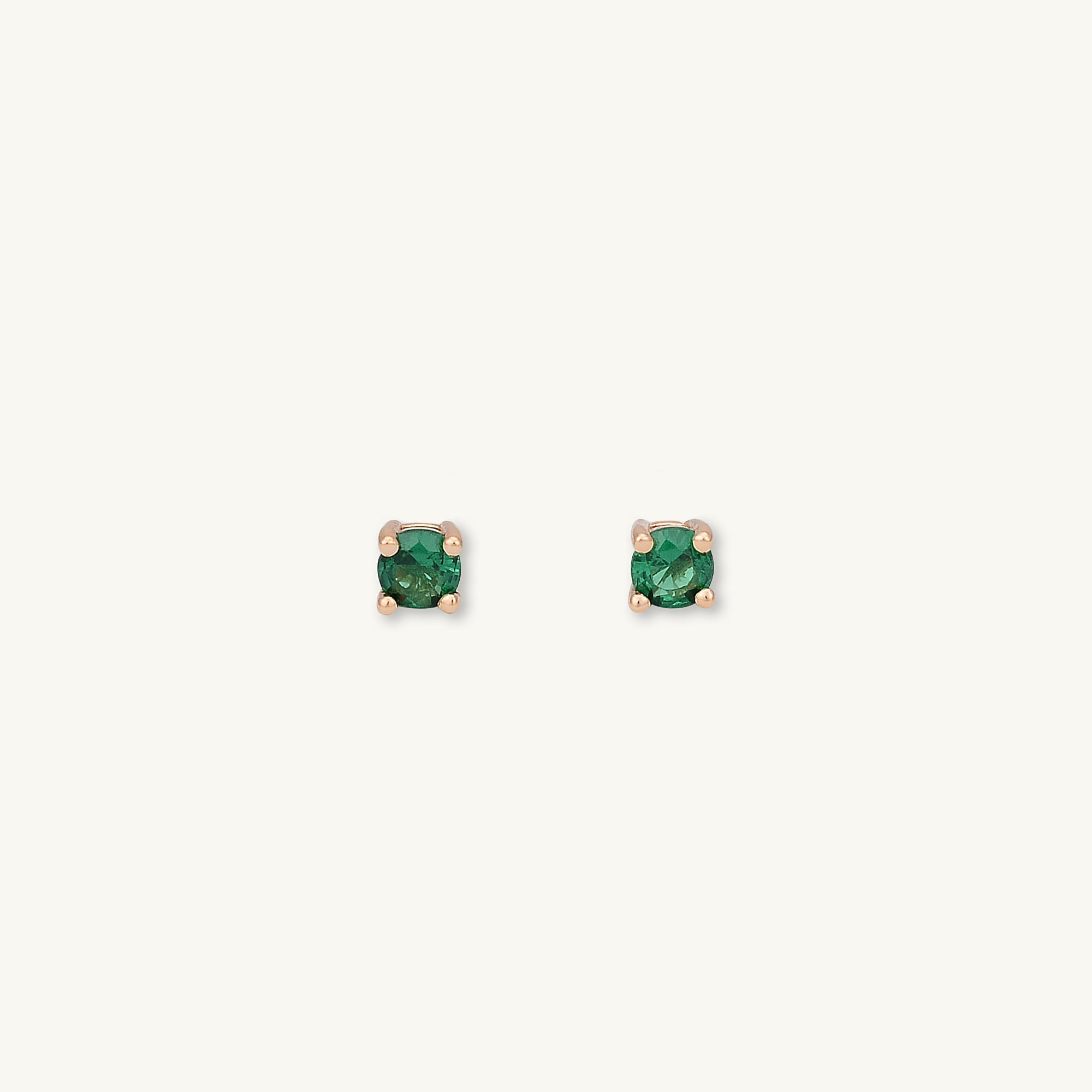 Classic Birthstone Earrings May - Camile & Stone