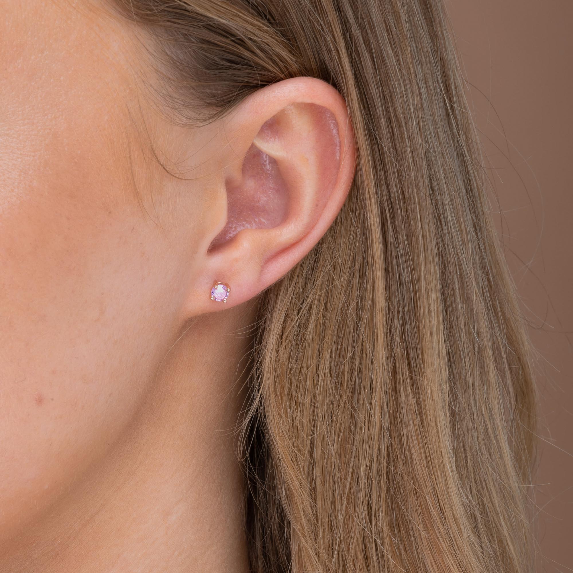 Classic Birthstone Earrings October - Camile & Stone