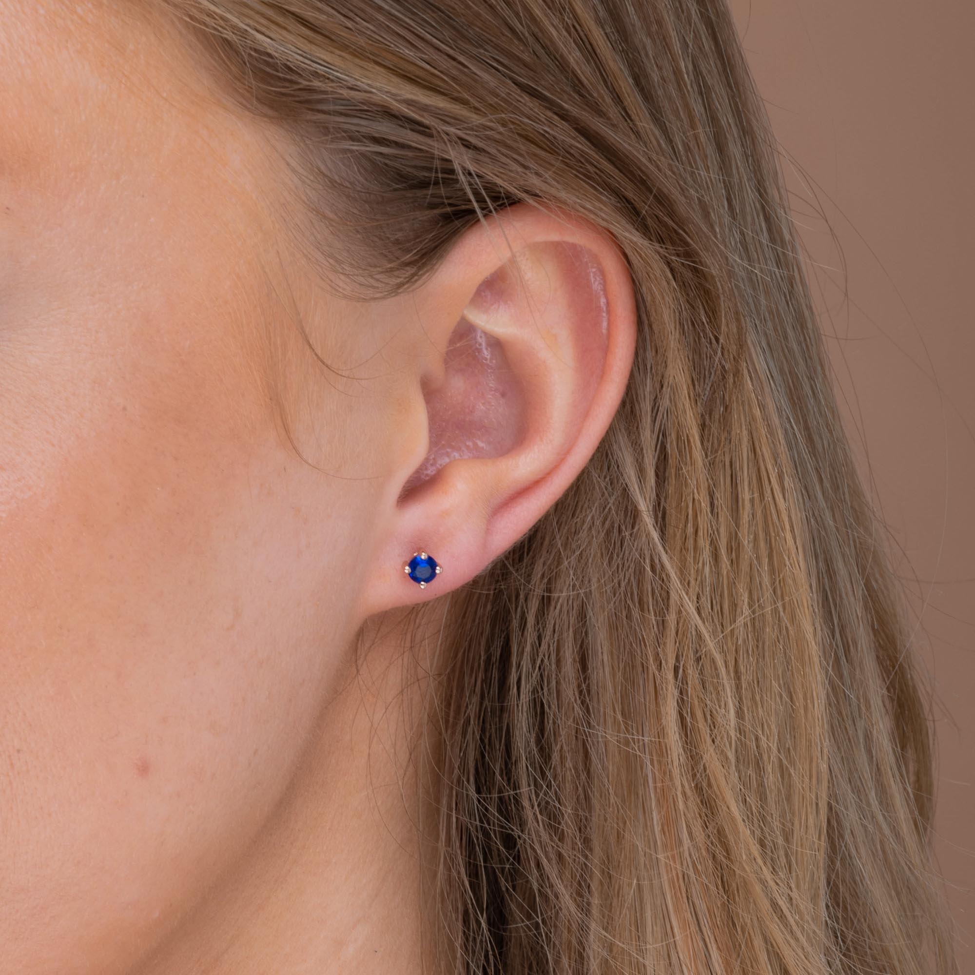 Classic Birthstone Earrings September - Camile & Stone