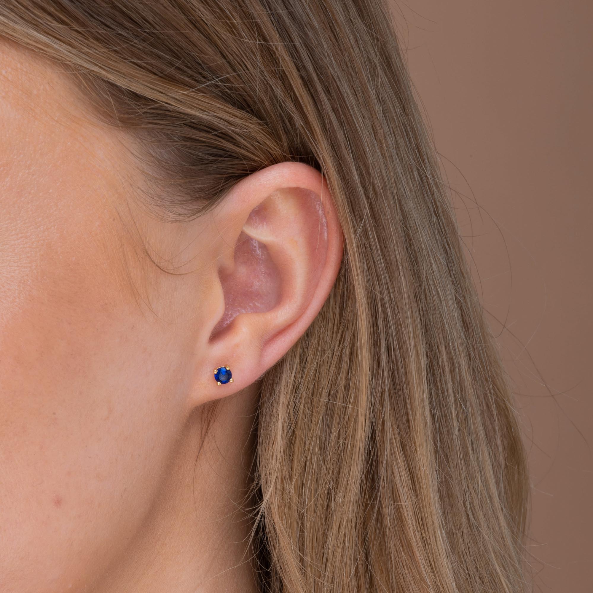 Classic Birthstone Earrings September - Camile & Stone