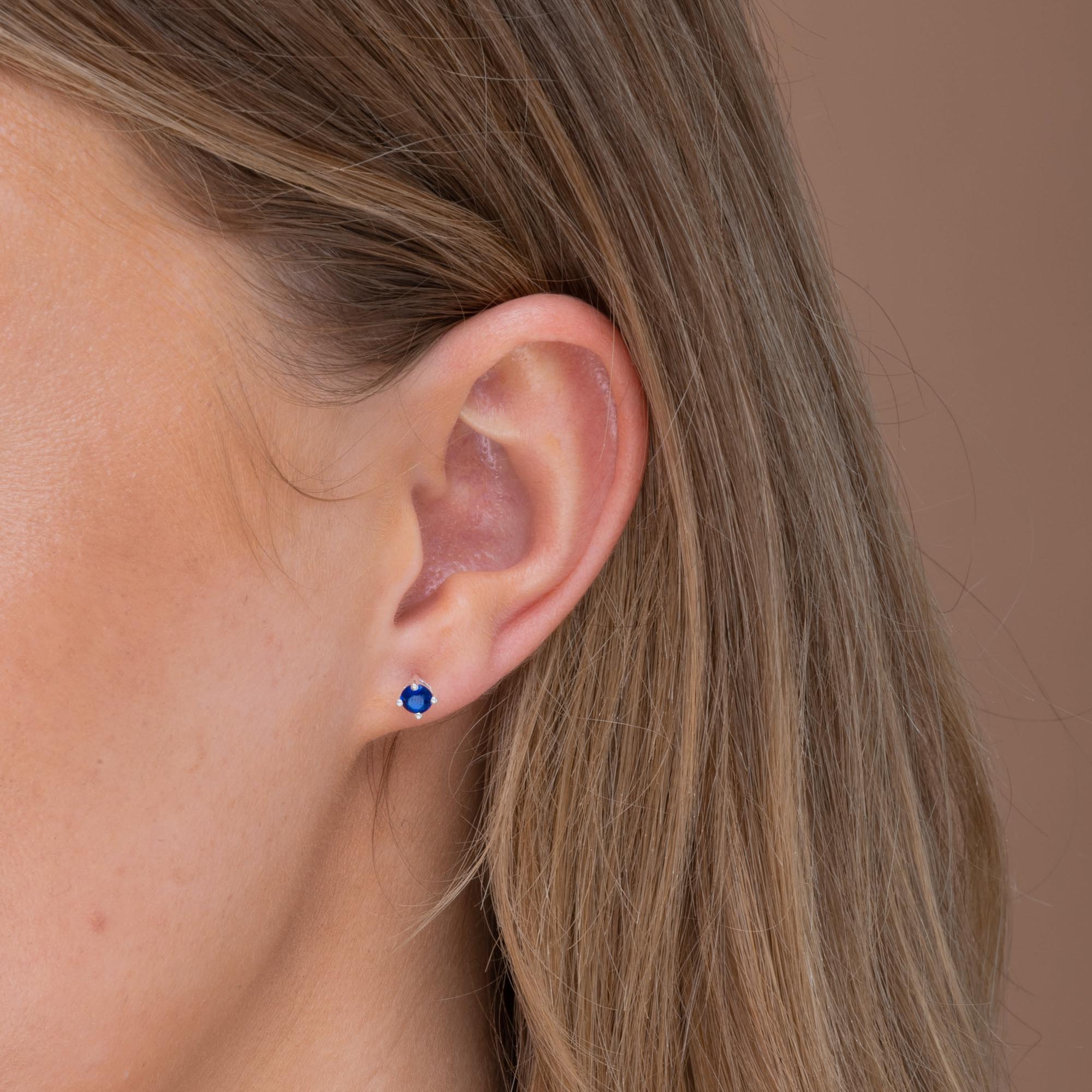 Classic Birthstone Earrings September - Camile & Stone