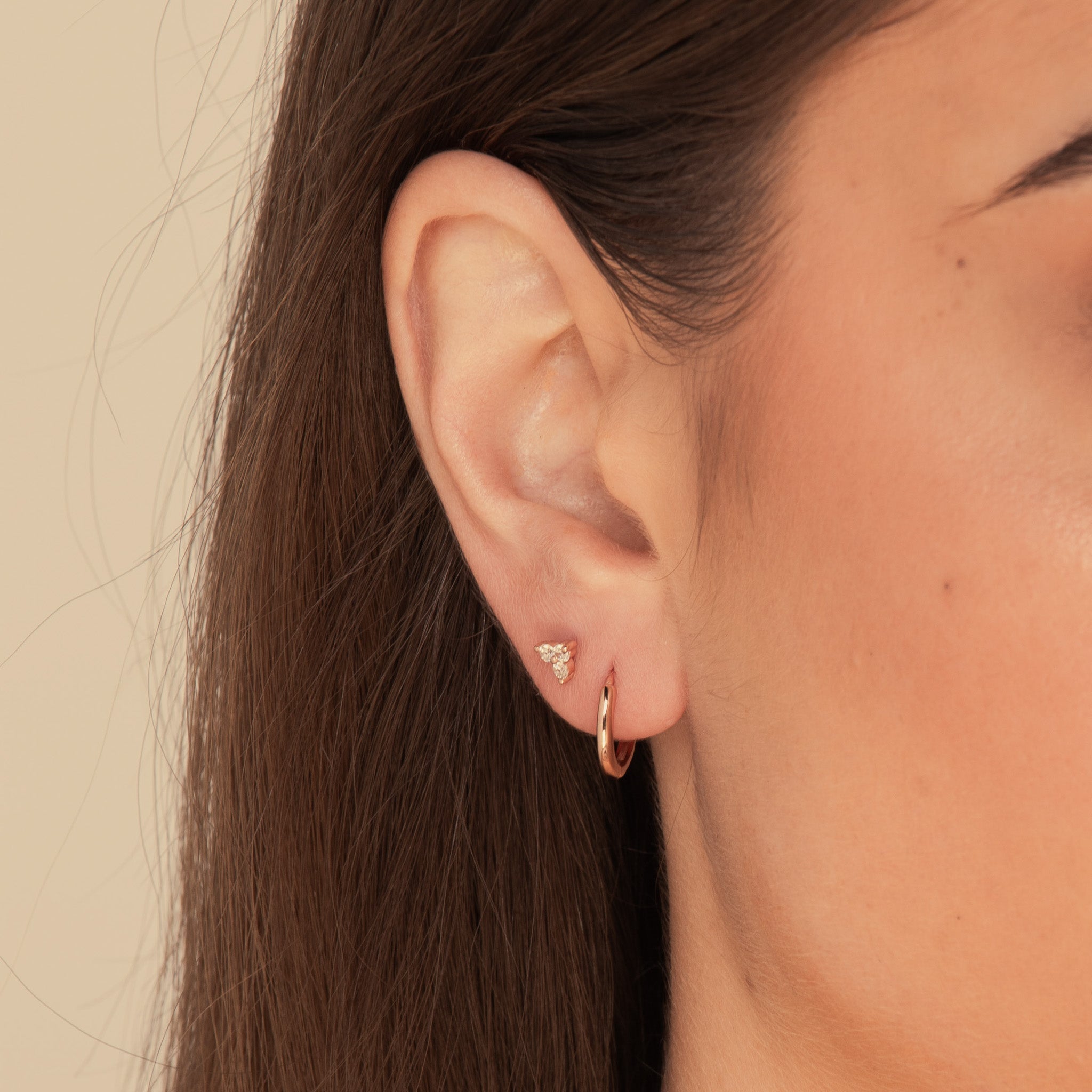 Classic Huggie Hoop Earrings - Camile & Stone