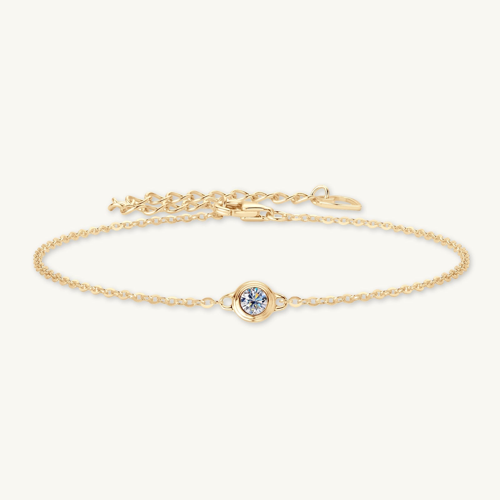 Classic Moissanite Chain Bracelet - Camile & Stone