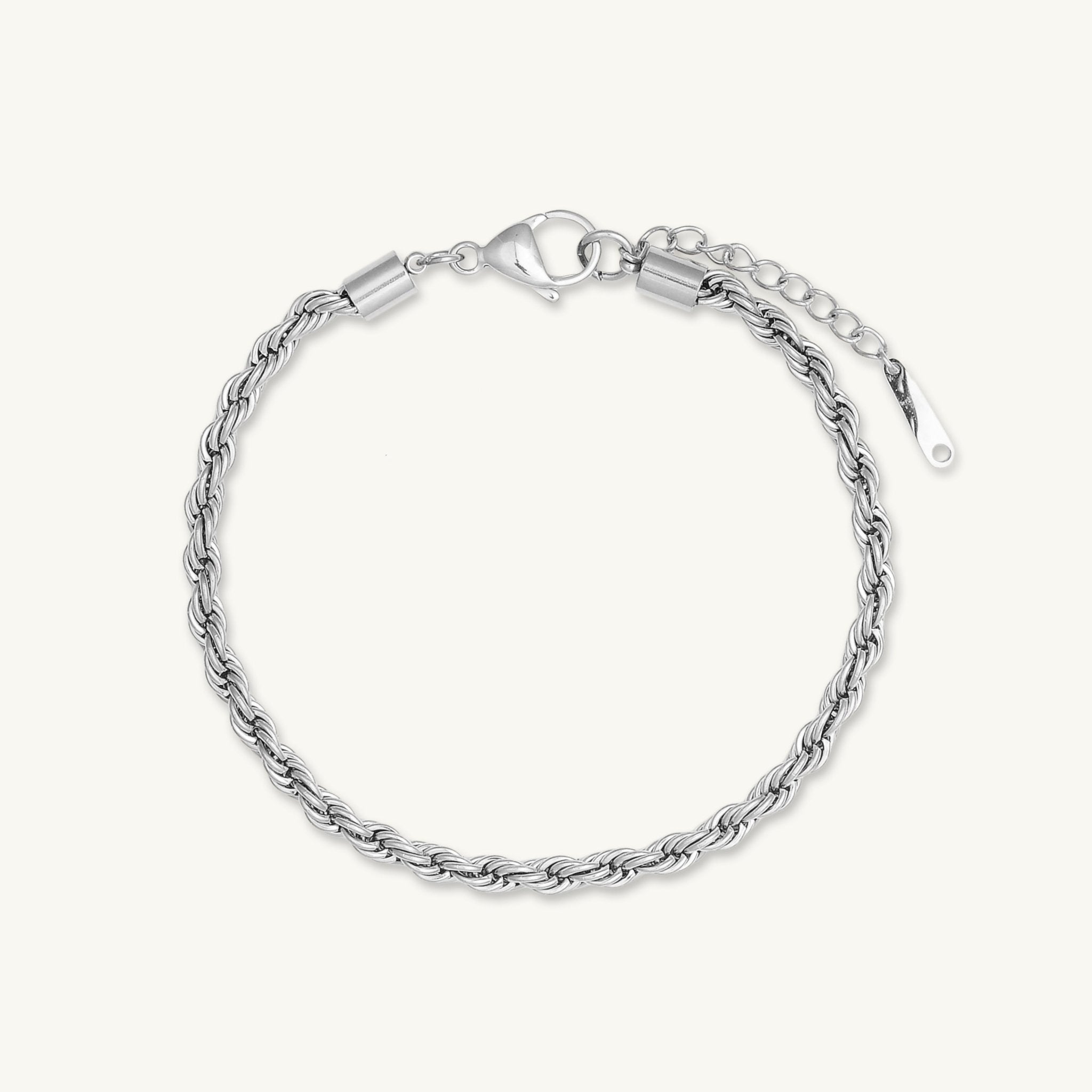 Classic Twist Rope Anklet - Camile & Stone